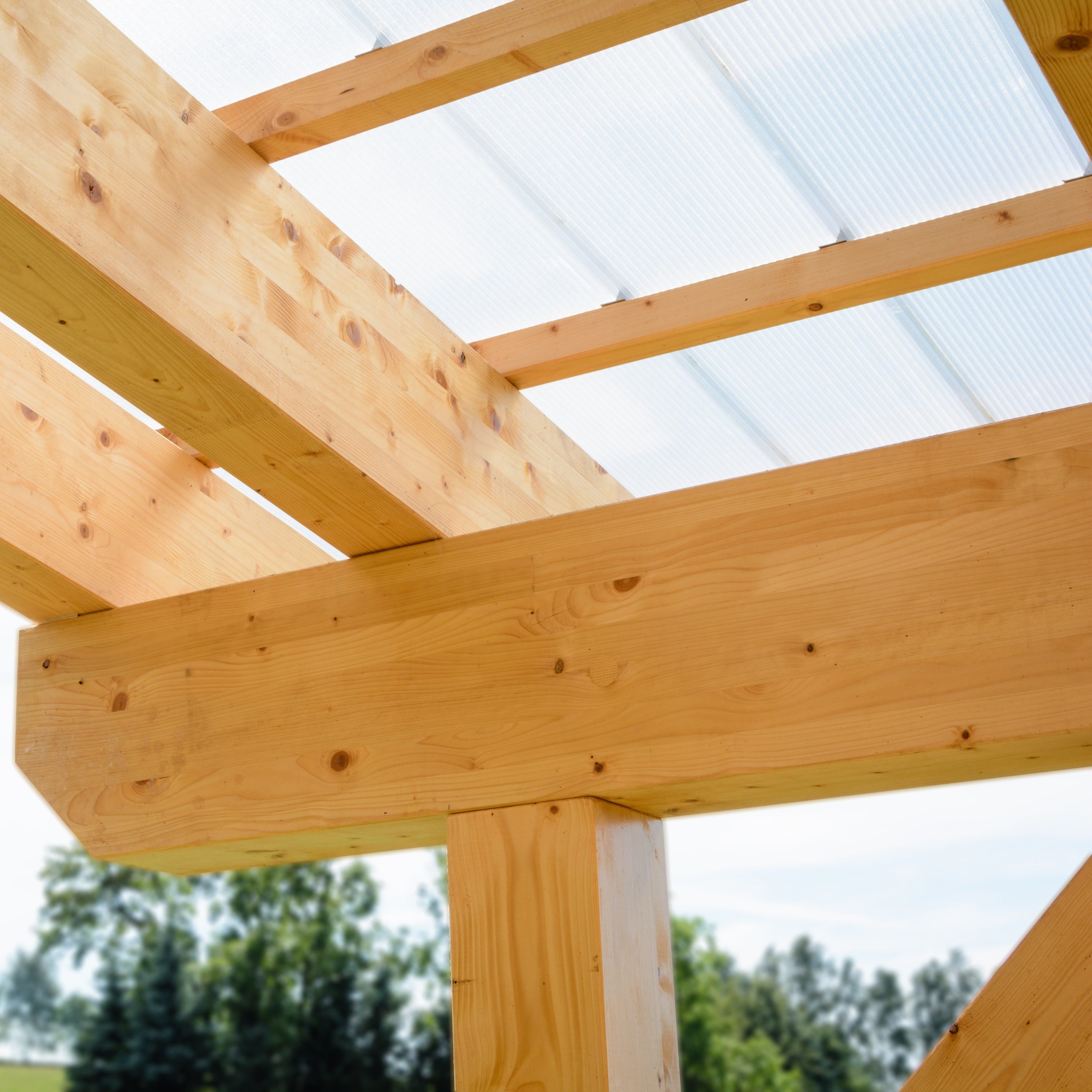 LP projekt Wellplatte Dach Kunststoff – Wetterfest & Langlebig für Überdachung, 1,2 mm, 1,05 m², (1-St., Einzelplatte oder 1er-/5er-/10er-Set), 90x117 cm Welldachplatten Transparent – Ideal für Carport & Garten