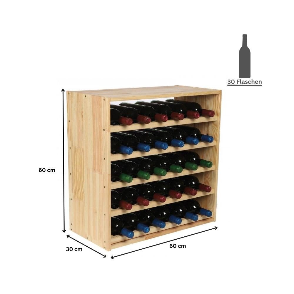 PROREGAL® Weinregal VINCELLAR MOD, HxBxT 60x60x30cm, günstig online kaufen