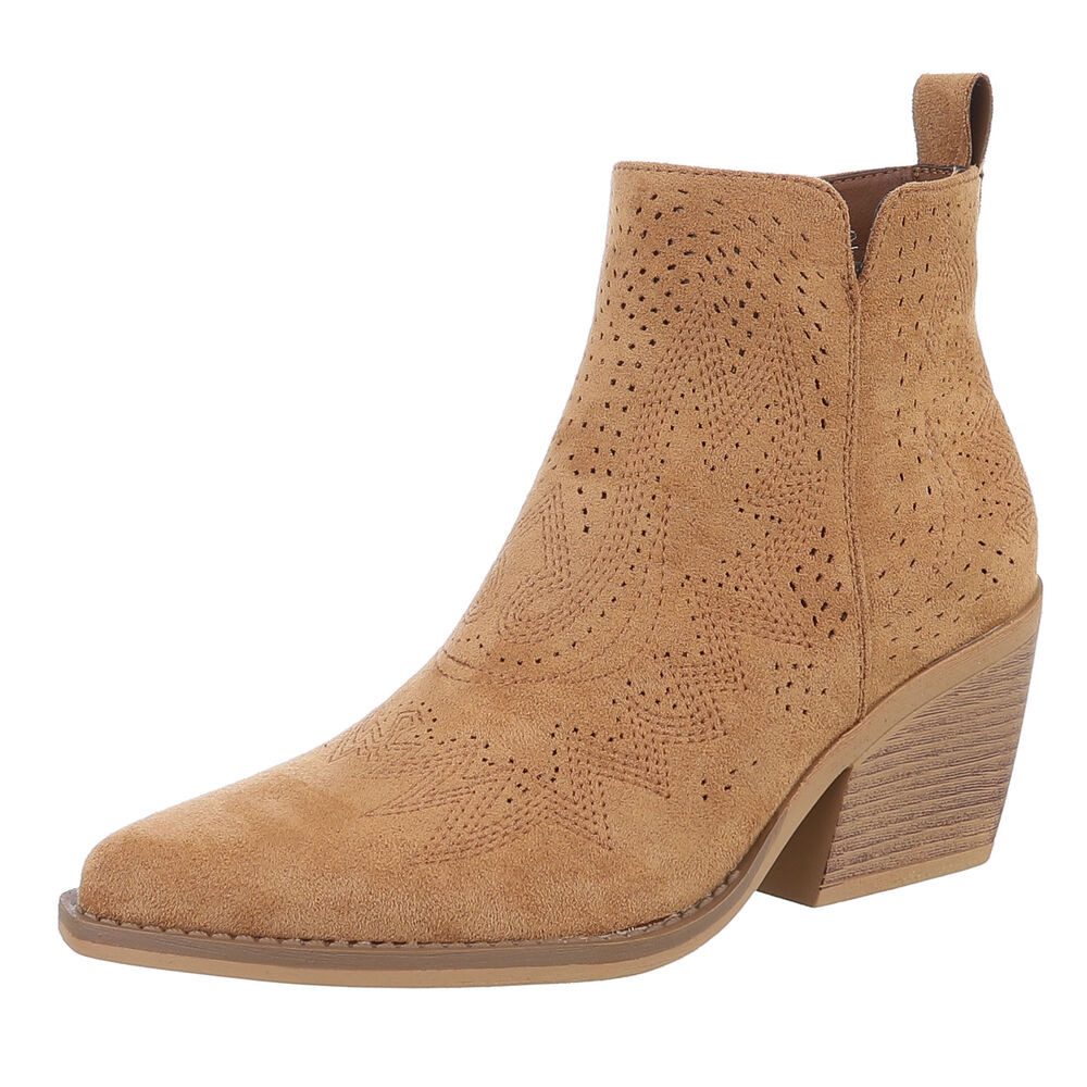 Ital-Design Damen Cowboyboots Western Westernstiefelette (88577281) günstig online kaufen