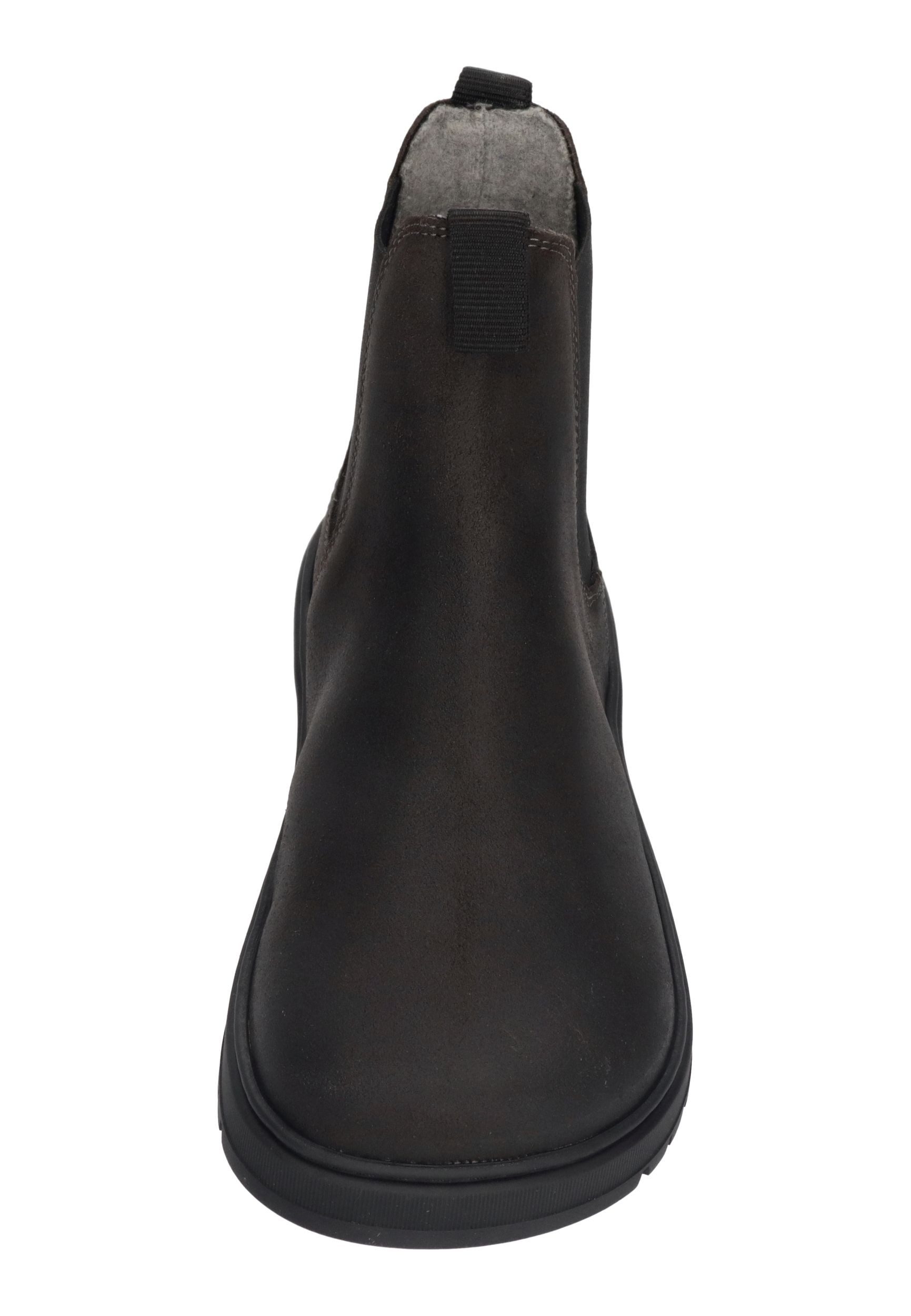 KOEL GAVIEN SUEDE FELT Barfußschuh dark grey