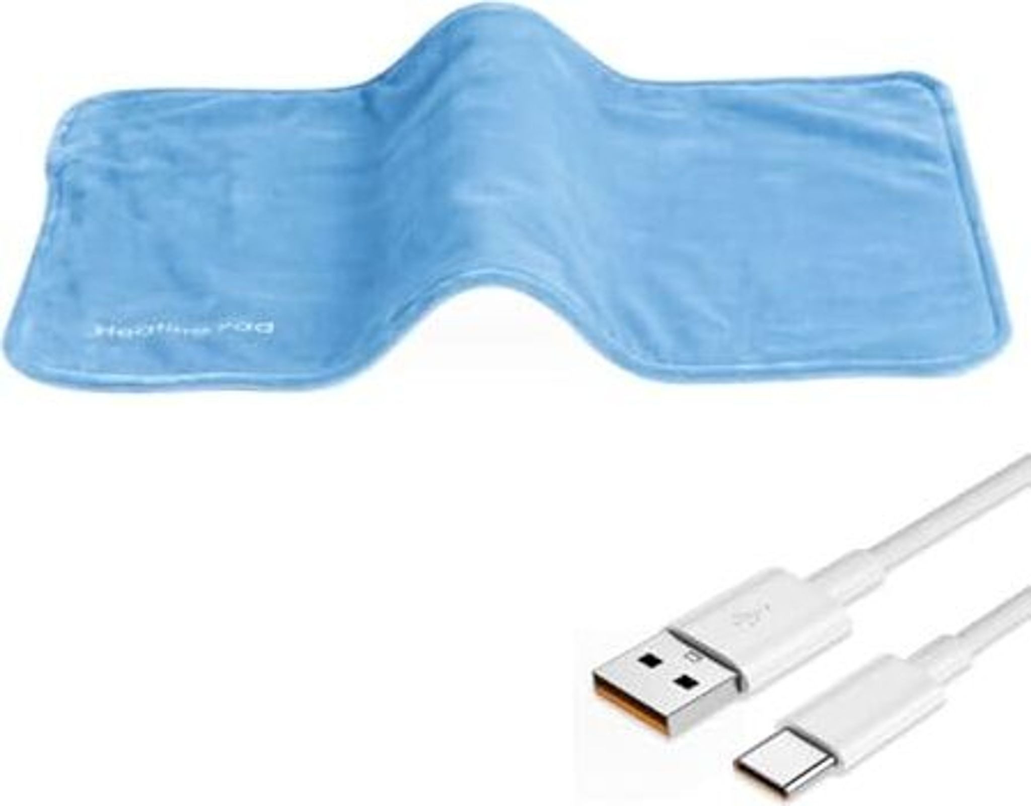 FELIXLEO Wärmekissen USB Heizkissen 30 x 60 cm, Wärmekissen für Rücken Nacken Schulter