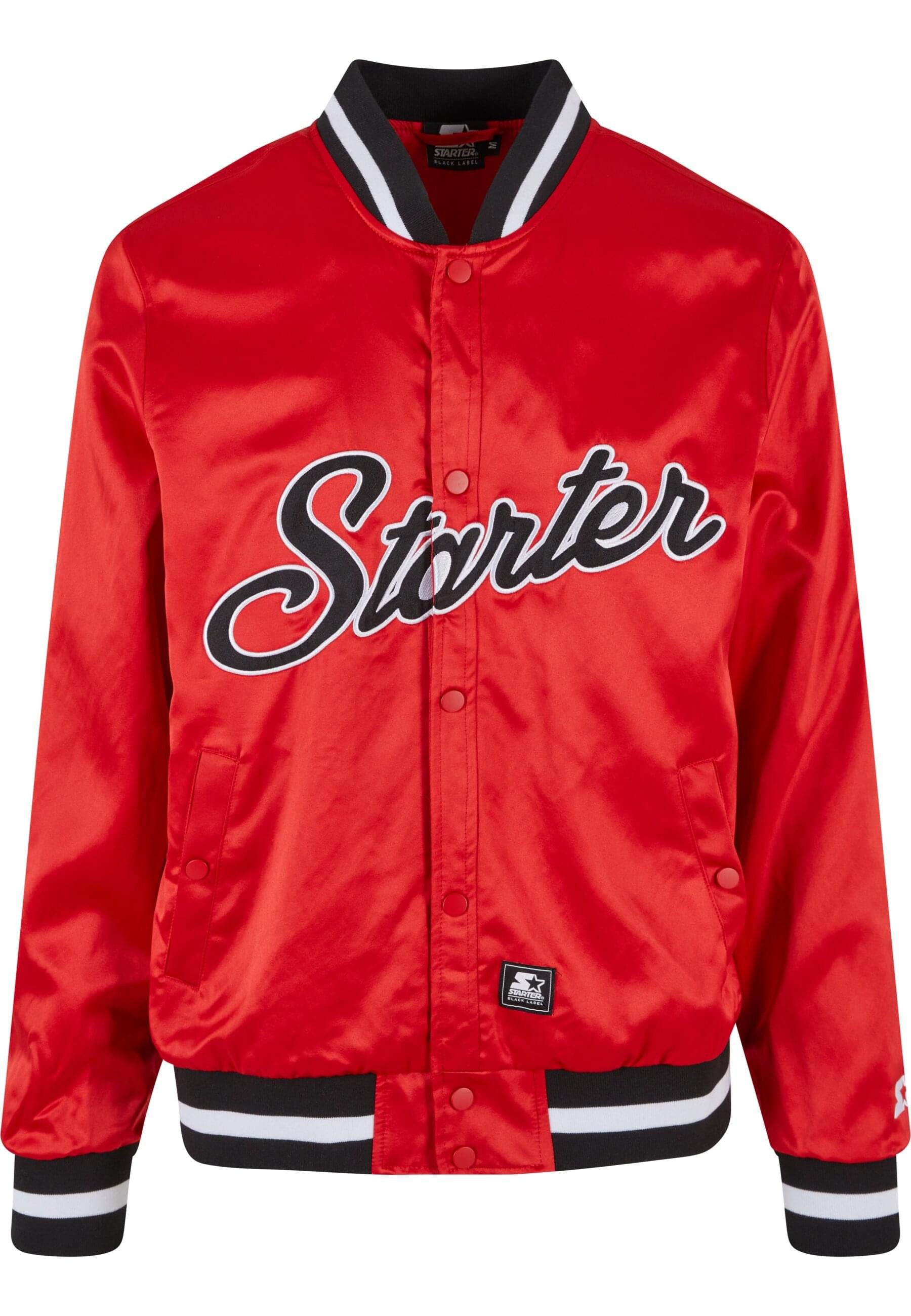 Collegejacke Starter Black Label Herren Starter Satin College Jacket