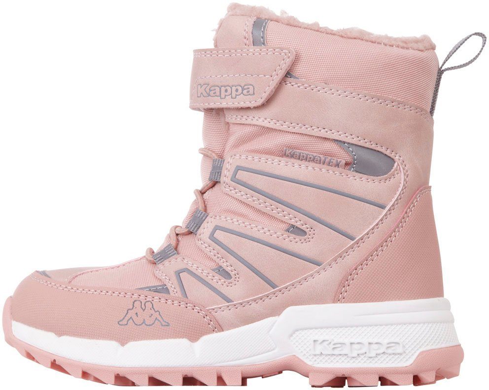 Kappa Winterboots Warmfutter, Stylische Winterboots von Kappa mit  Klettverschluss und Schnürung