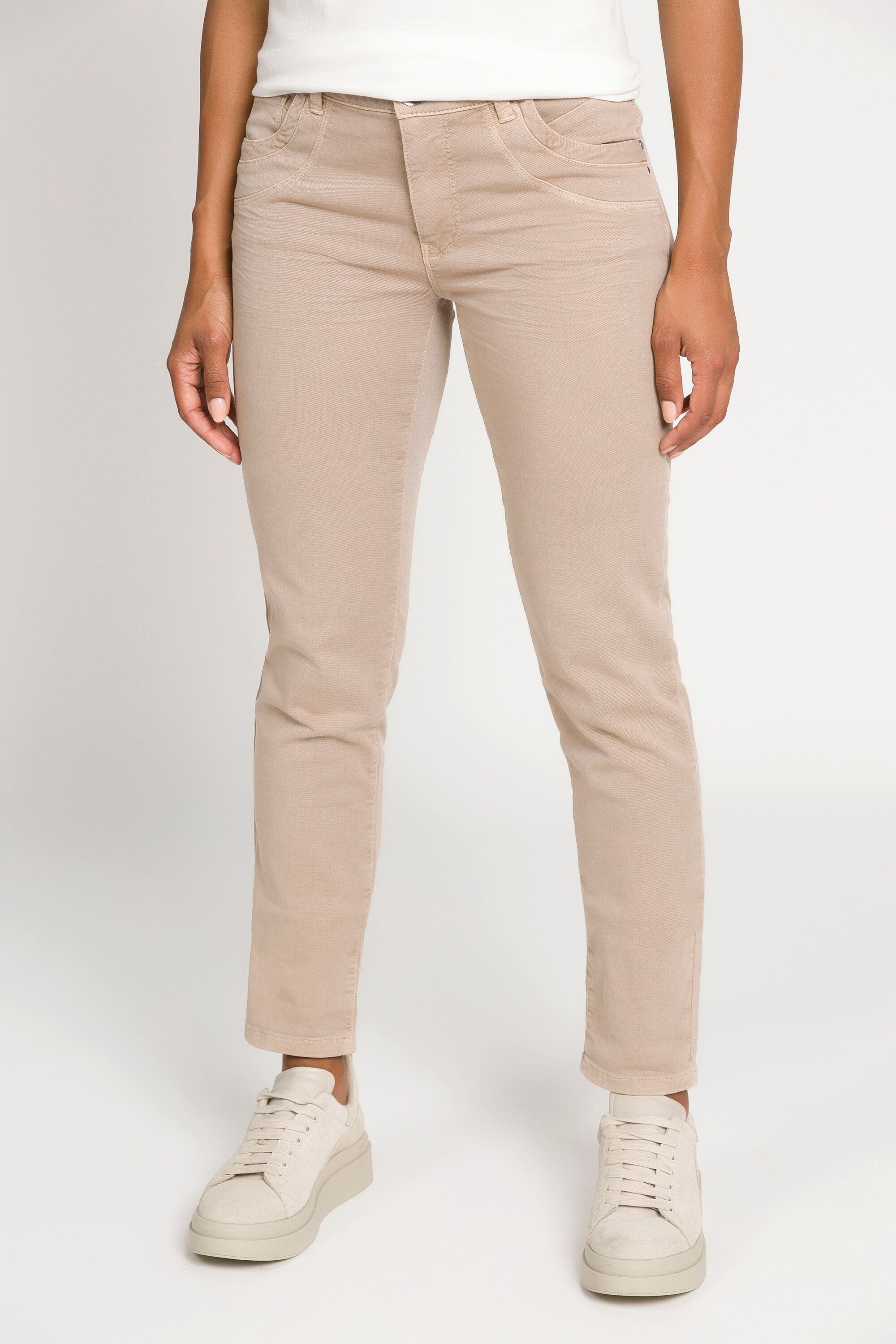 Laura 5-Pocket-Jeans schmales Bein Julia Gina 5-Pocket Colorjeans