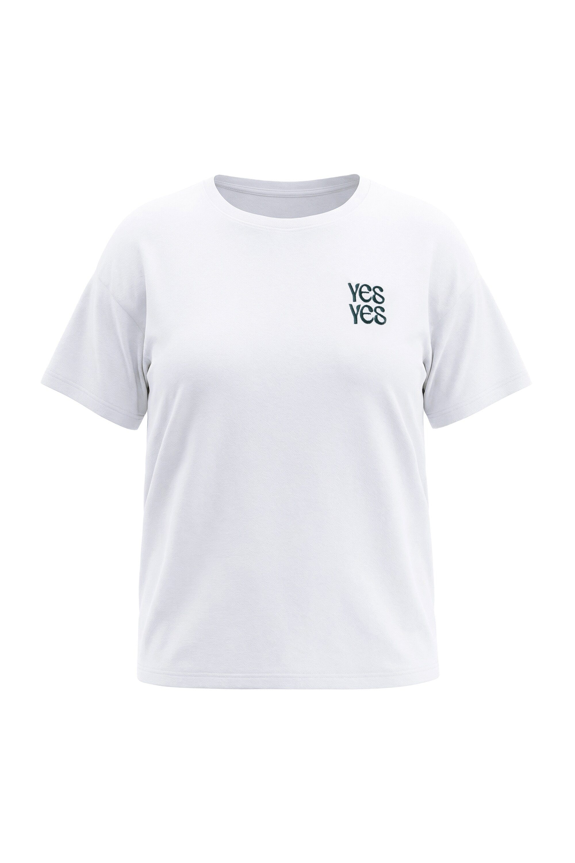 Studio Untold T-Shirt T-Shirt oversized Statement Stickerei