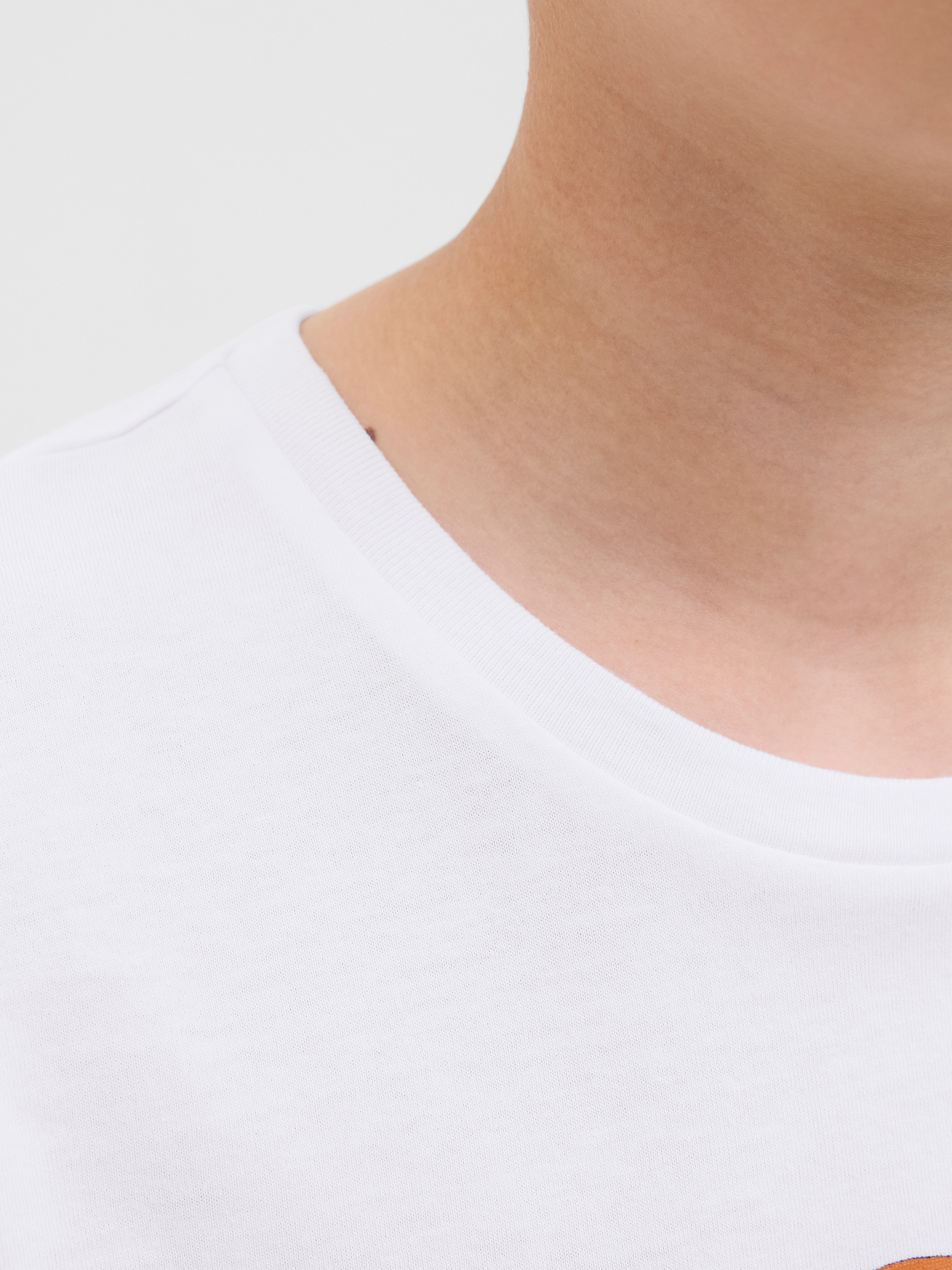 Jack & Jones Junior Rundhalsshirt JJGEPLAS TEE SS CREW NECK JNR Baumwolle, regular fit – Bild 3 von 5