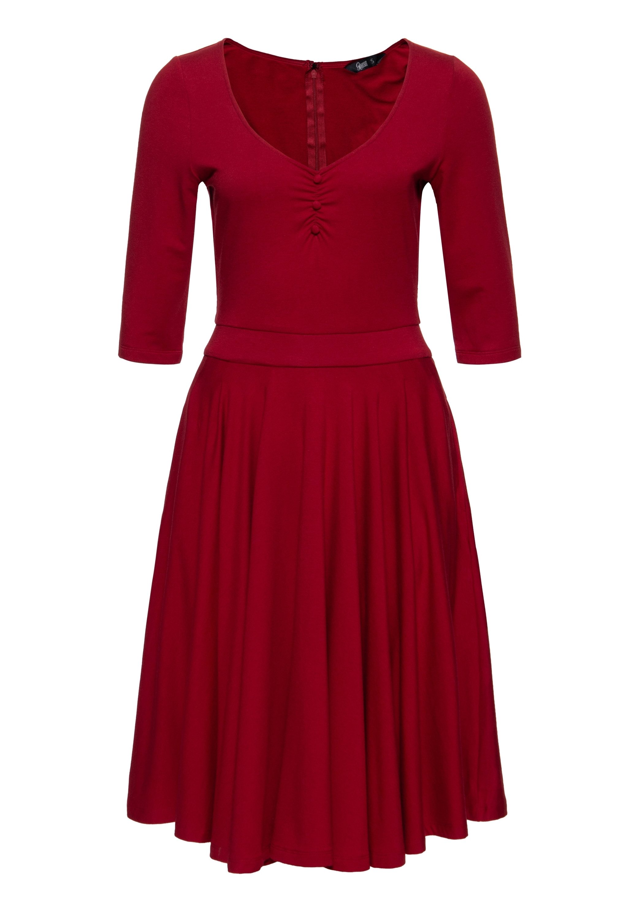 QueenKerosin Jerseykleid (1-tlg) aus schwerem Jerseystoff