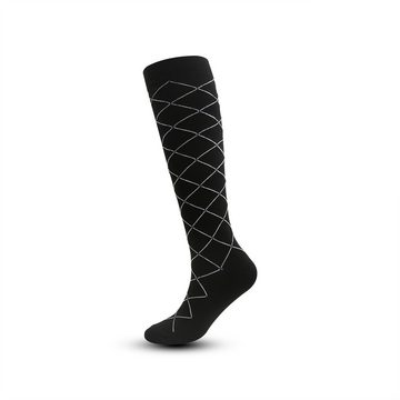 Fivejoy Kompressionsstrümpfe 7 Paar elastische Damenstrumpfhosen und elastische Sportstützsocken (1-Paar)