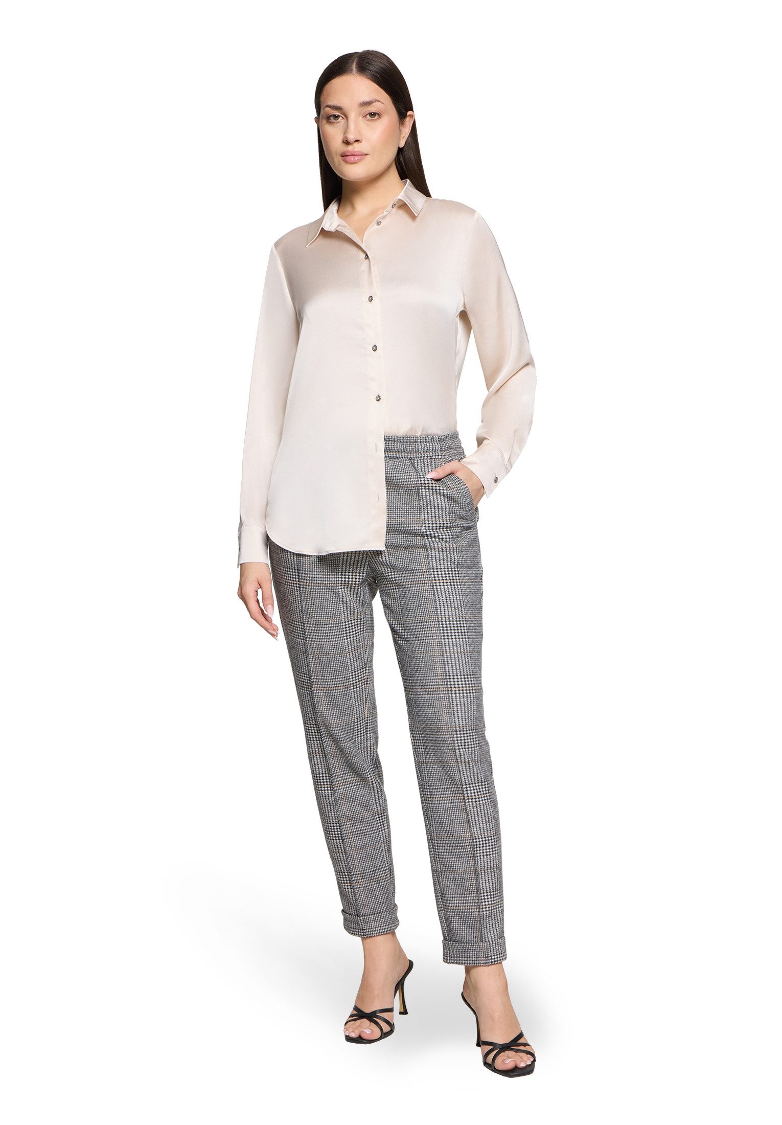 Betty&Co Hemdbluse Damen langarm