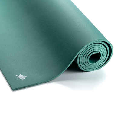 yogabox Yogamatte Naturkautschukmatte KURMA GECO 6 mm (1-St), sehr rutschfest