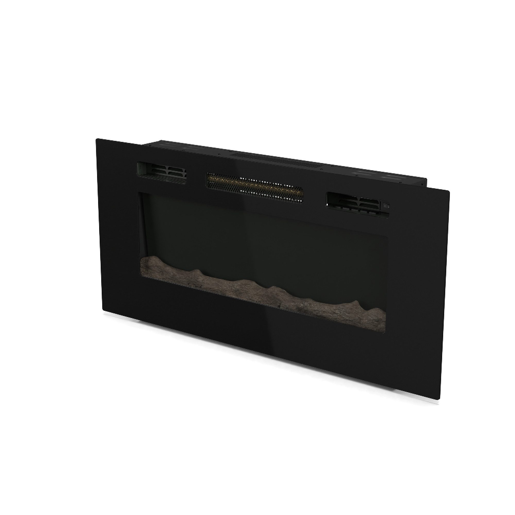 Klarstein Elektrokamin Galeras, Kamin Heizung freistehend Einbau Indoor Smart App LED