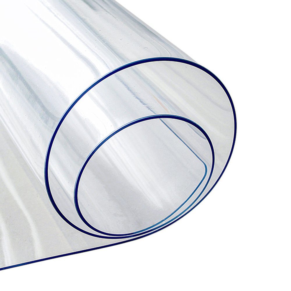 FELIXLEO Tischdecke Tischdecke Glasklar 2mm Dick 50 x 100cm, Transparente Schutztischdecke | Tischdecken