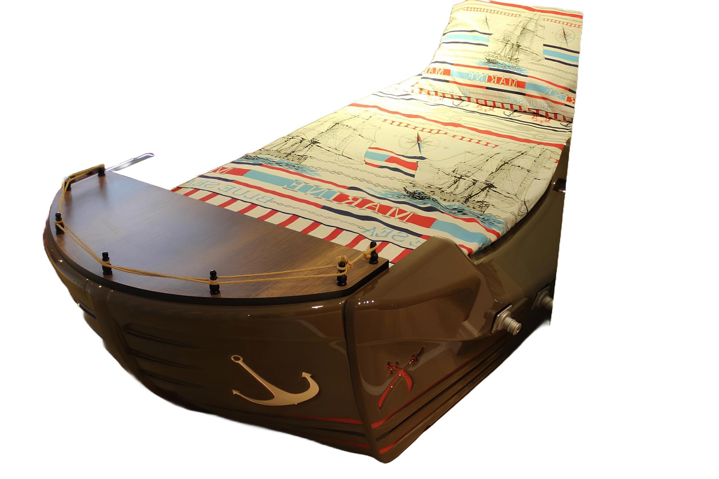 Xlmoebel Bett Designer Holz Jugendbett mit Stauraum für das Kinderzimmer (Jugendbett, Kinderbett), Hergestellt in Europa