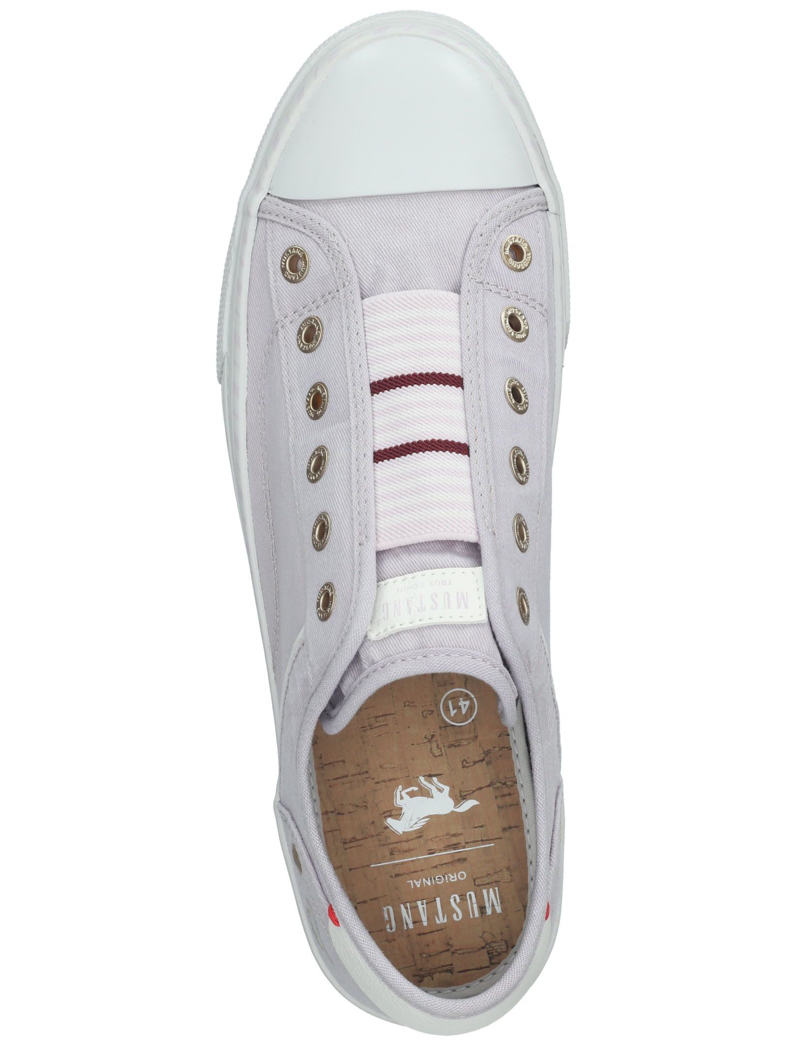 Mustang Shoes Mustang Shoes Sneaker Lederimitat/Textil Schnürschuh