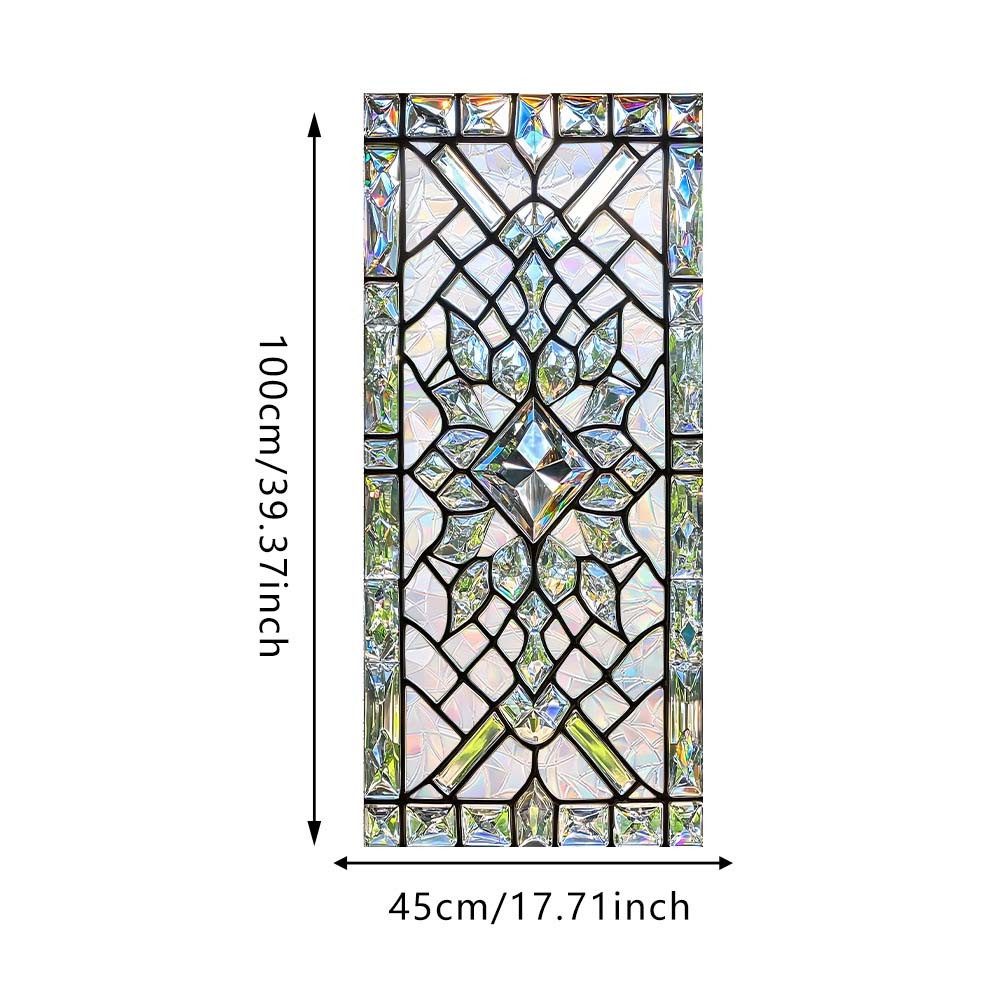 Agger Fensterfolie Dekorative Fensterfolie Sichtschutz selbsthaftend – Bild 3 von 3