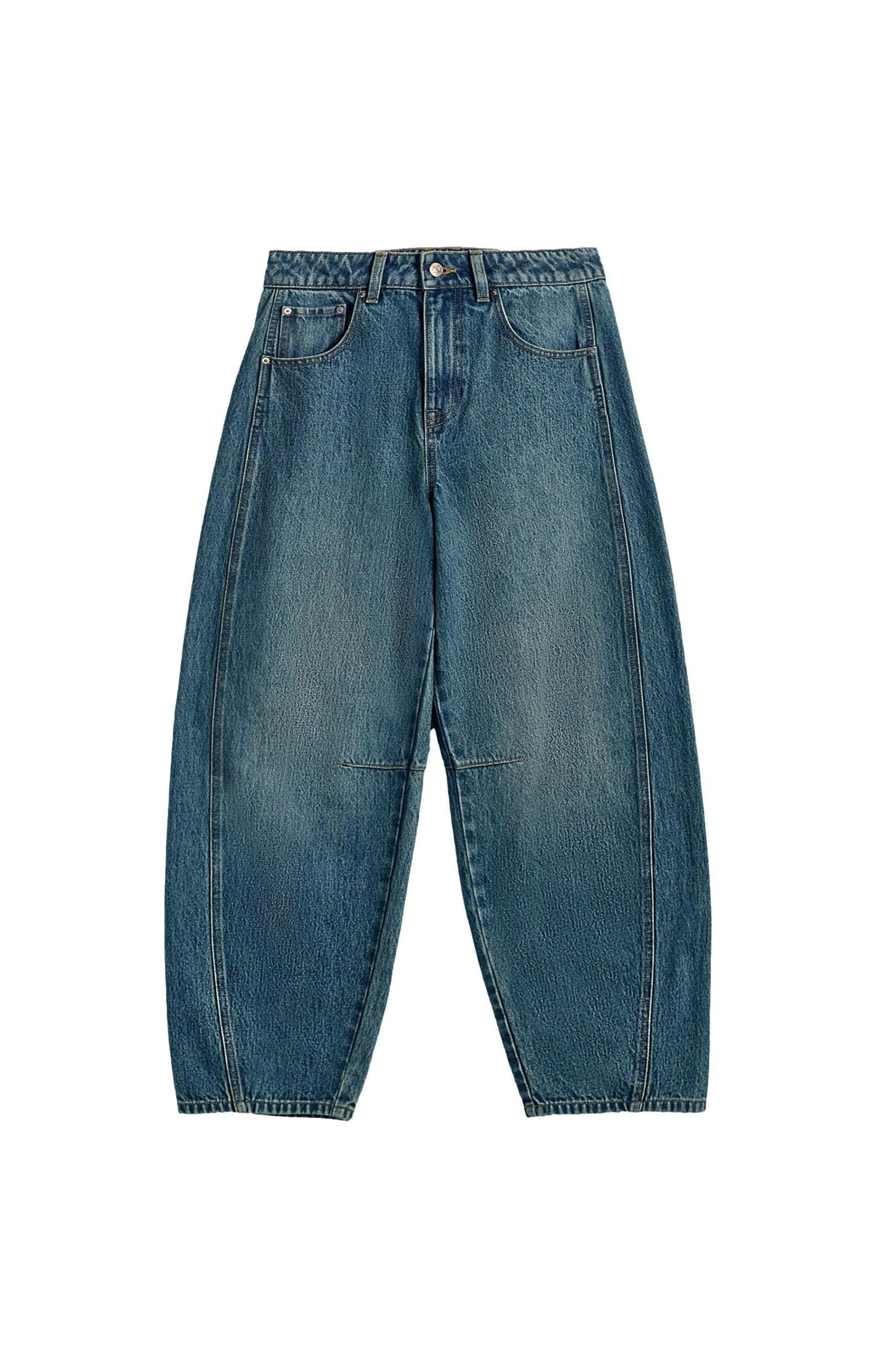 Weite Jeans BHOEM Mittelhohe Jeans im Balloon Fit