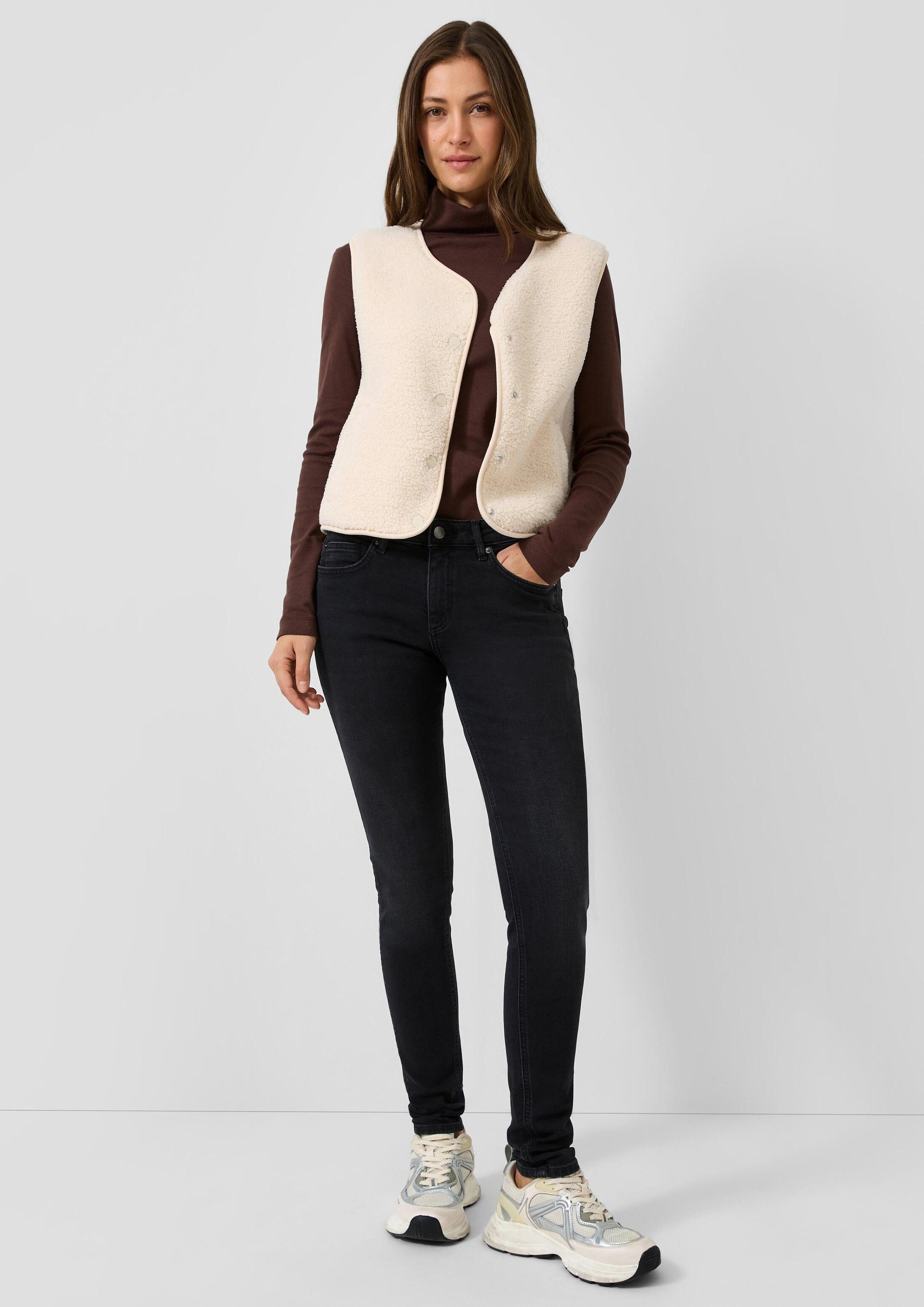 QS Skinny-fit-Jeans Jeans-Hose SADIE Jeans Skinny / Mid Rise / Skinny Fit