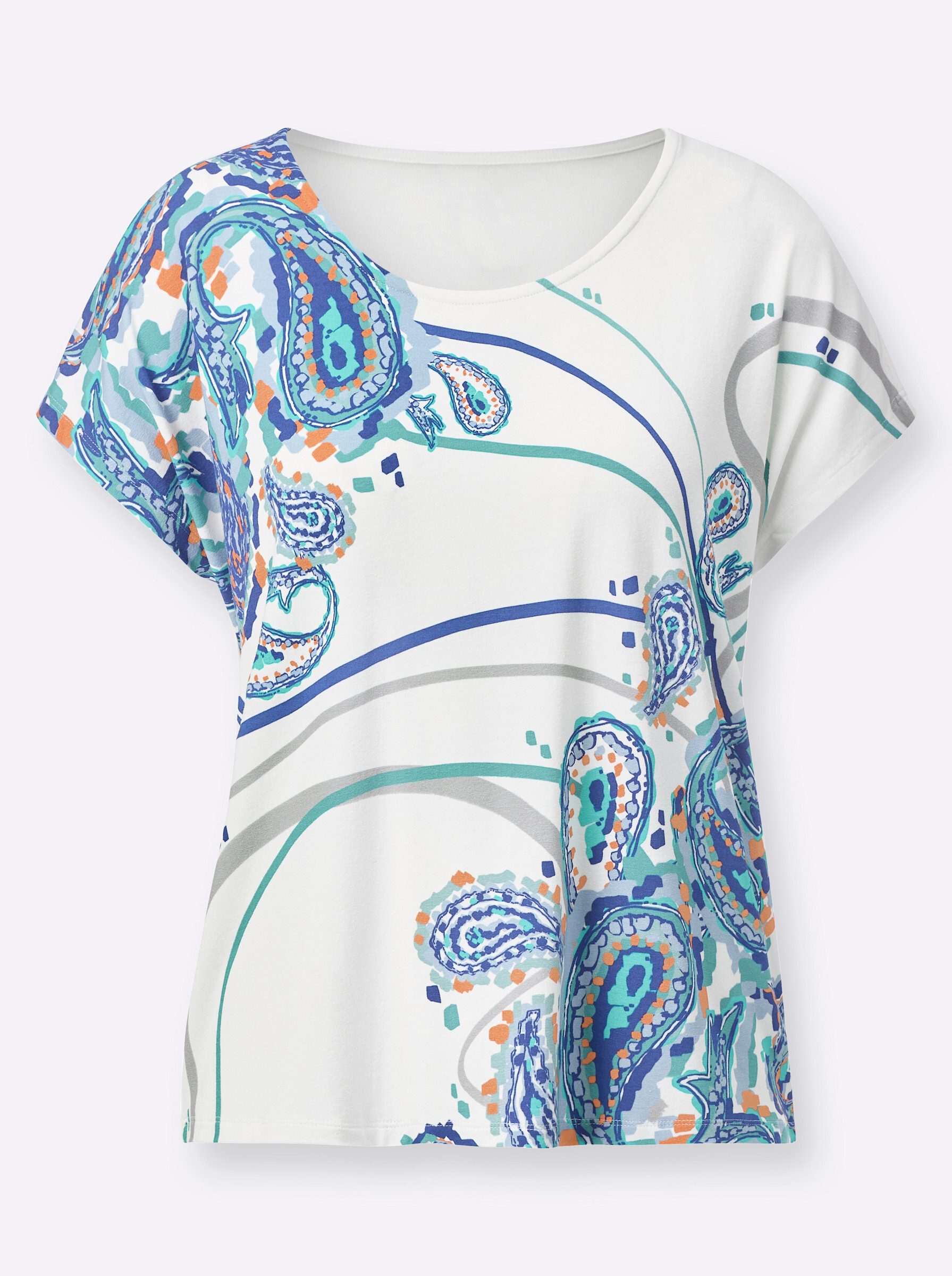 creation L T-Shirt Druck-Shirt Kurzarm