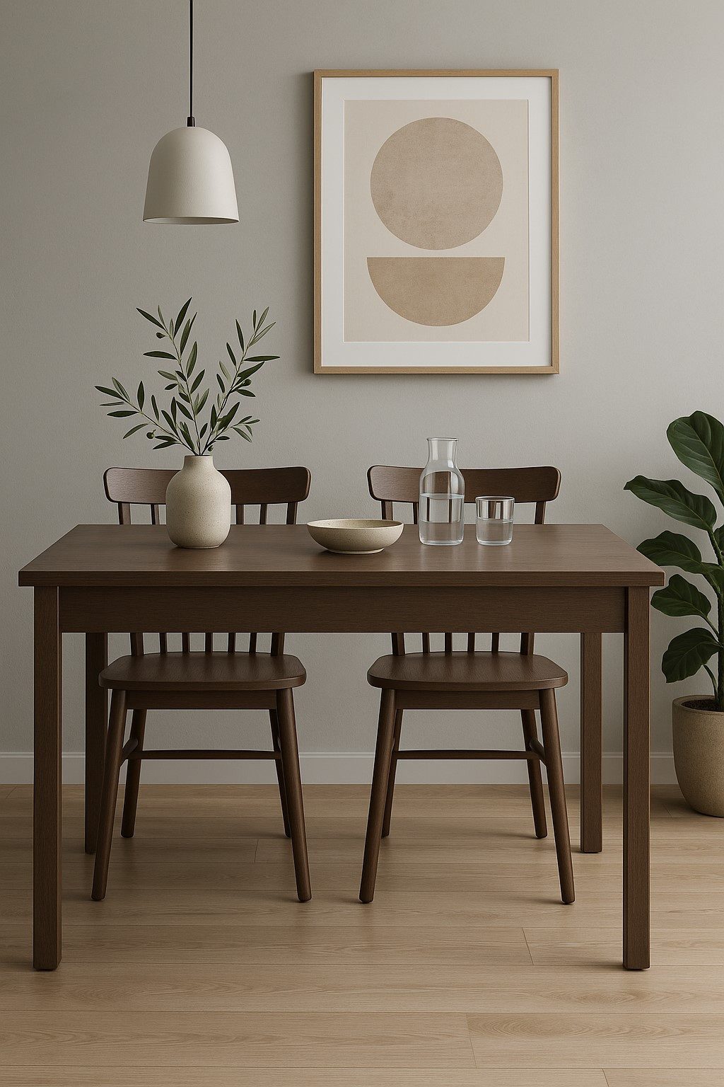 moebel-direkt-online Esstisch 4-Fuß-Esstisch 104x67 cm