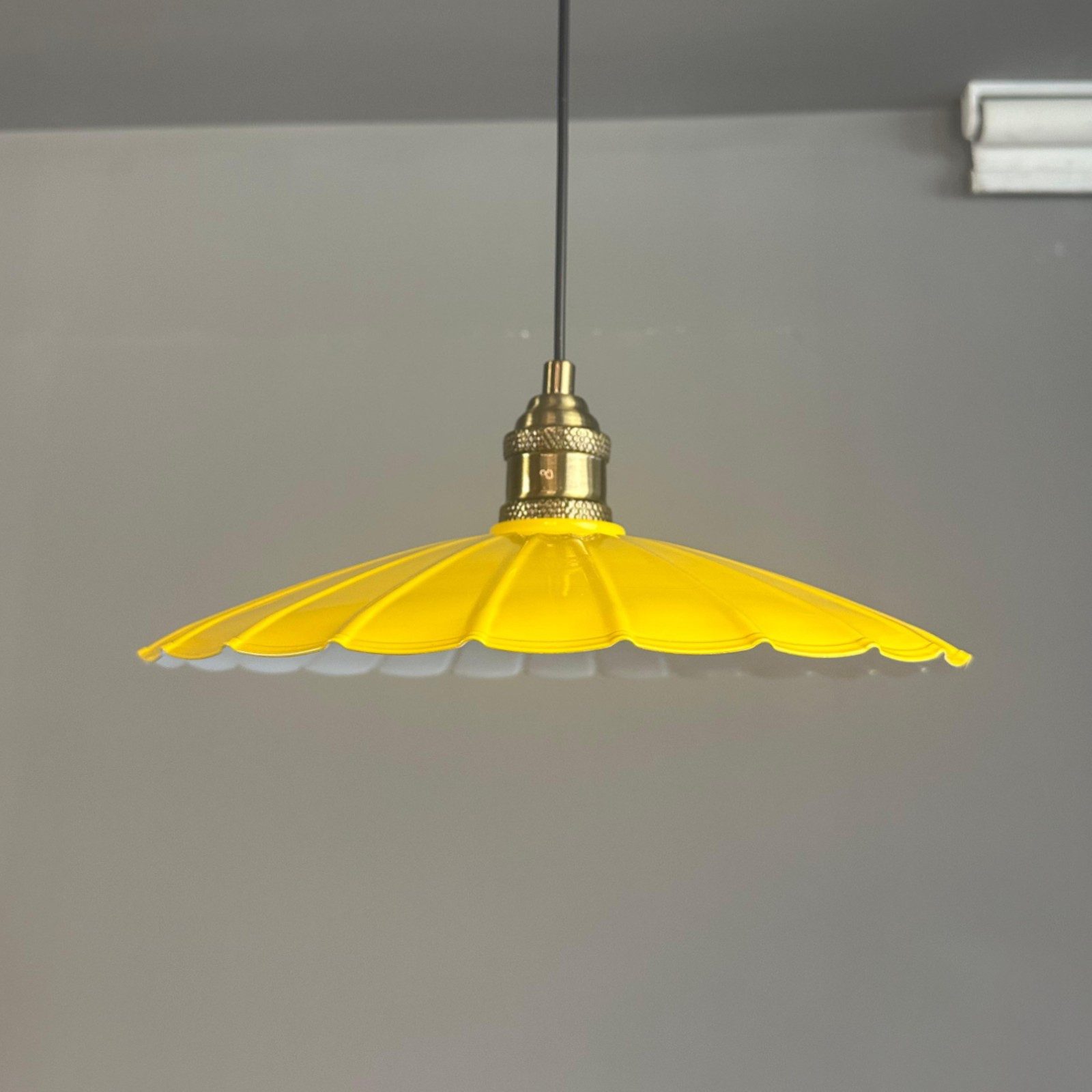 Bamyum Pendelleuchte Pendelleuchte Risso Metall Ø25cm, Modern Hängelampe, ohne Leuchtmittel