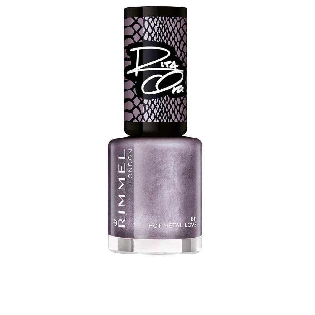 Rimmel London Nagellack Nail Polish 60 Seconds Super Shine - Shade: 811 Hot Metal Love