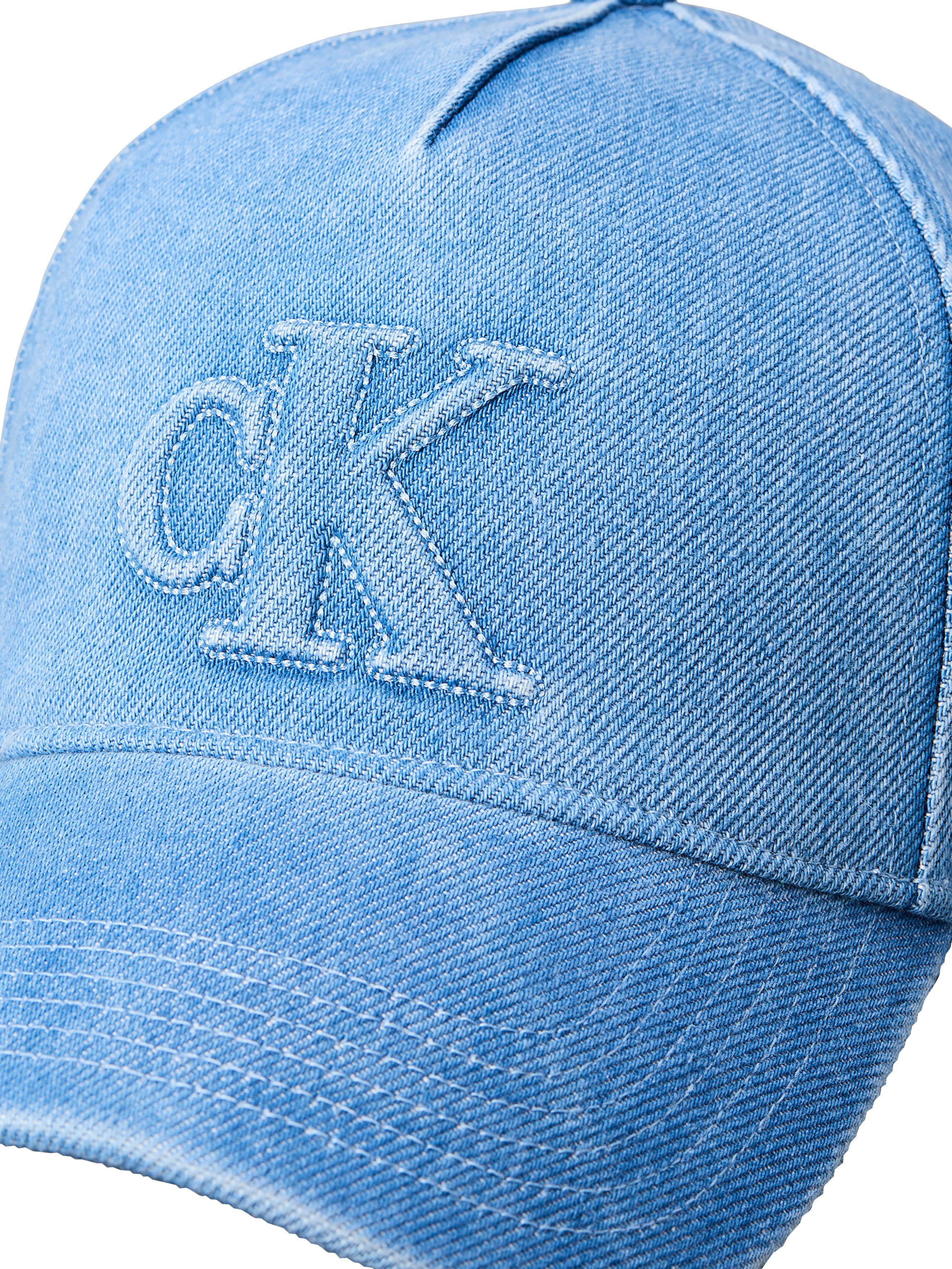 Calvin Klein Baseball Cap SEASONAL LOGO DENIM CAP Regular fit und größenverstellbar