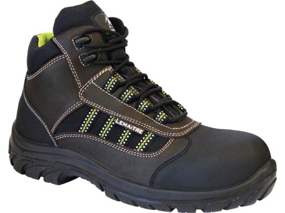 LEMAITRE LEMAITRE 134539 Sicherheitsstiefel Danube Размер 39 schwarz/braun S3 Stiefel