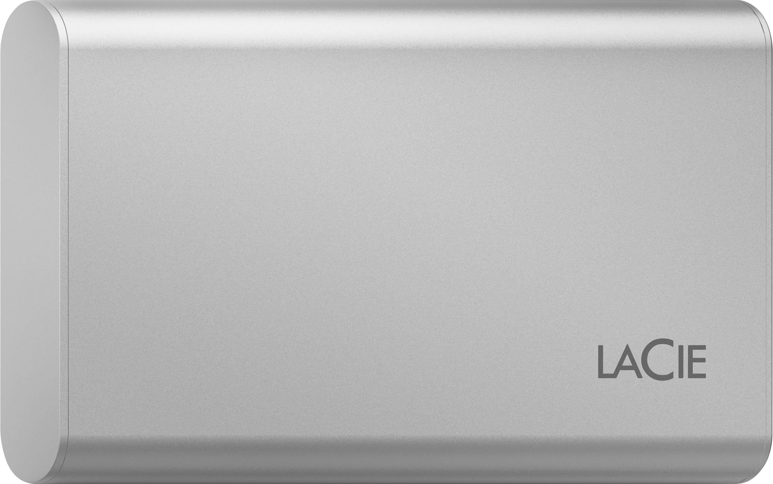 LaCie Portable SSD externe SSD (500 GB) 1050 MB/S Lesegeschwindigkeit, 1000 MB/S Schreibgeschwindigkeit