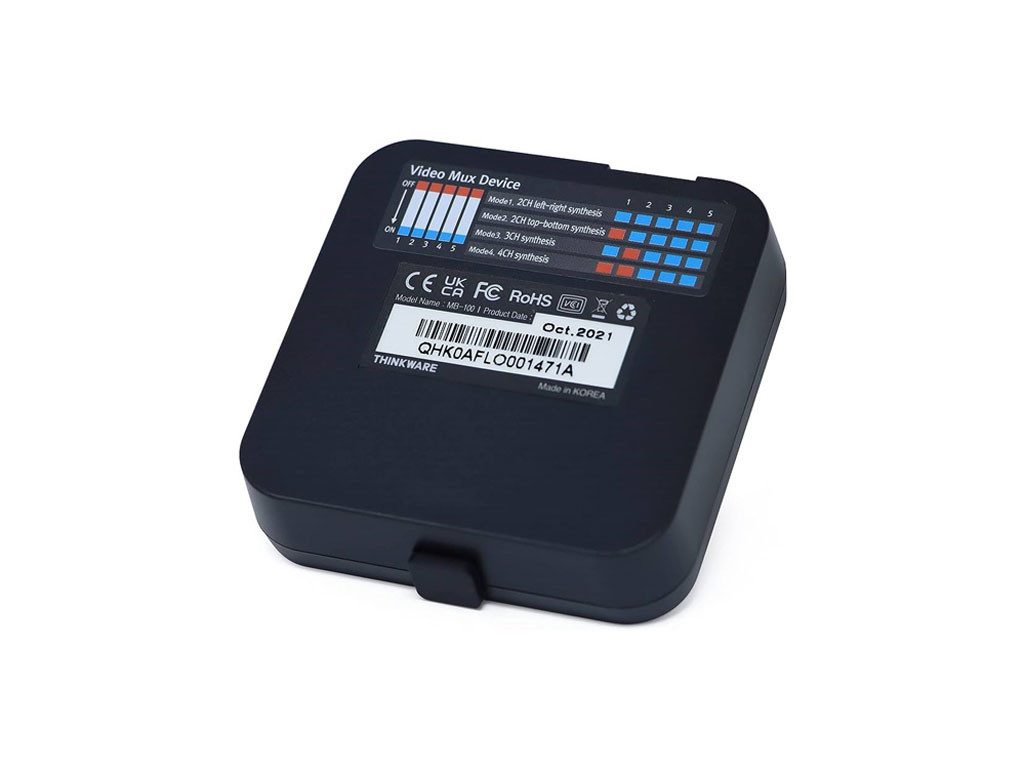 ALPINE RVX-100, Kamera-Erweiterungsbox (4-Kanäle) für DVR-F790 Rückfahrkamera
