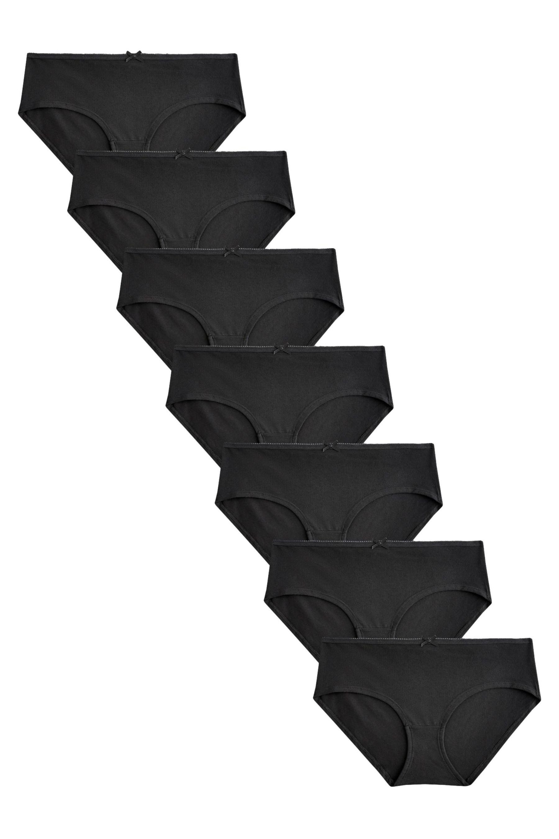 Schlüpfer Slips mit hohem Baumwollanteil, 7er-Pack