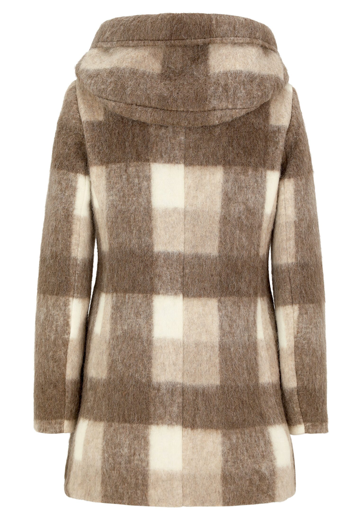 Amber & June Kurzjacke Damen mit Kapuze