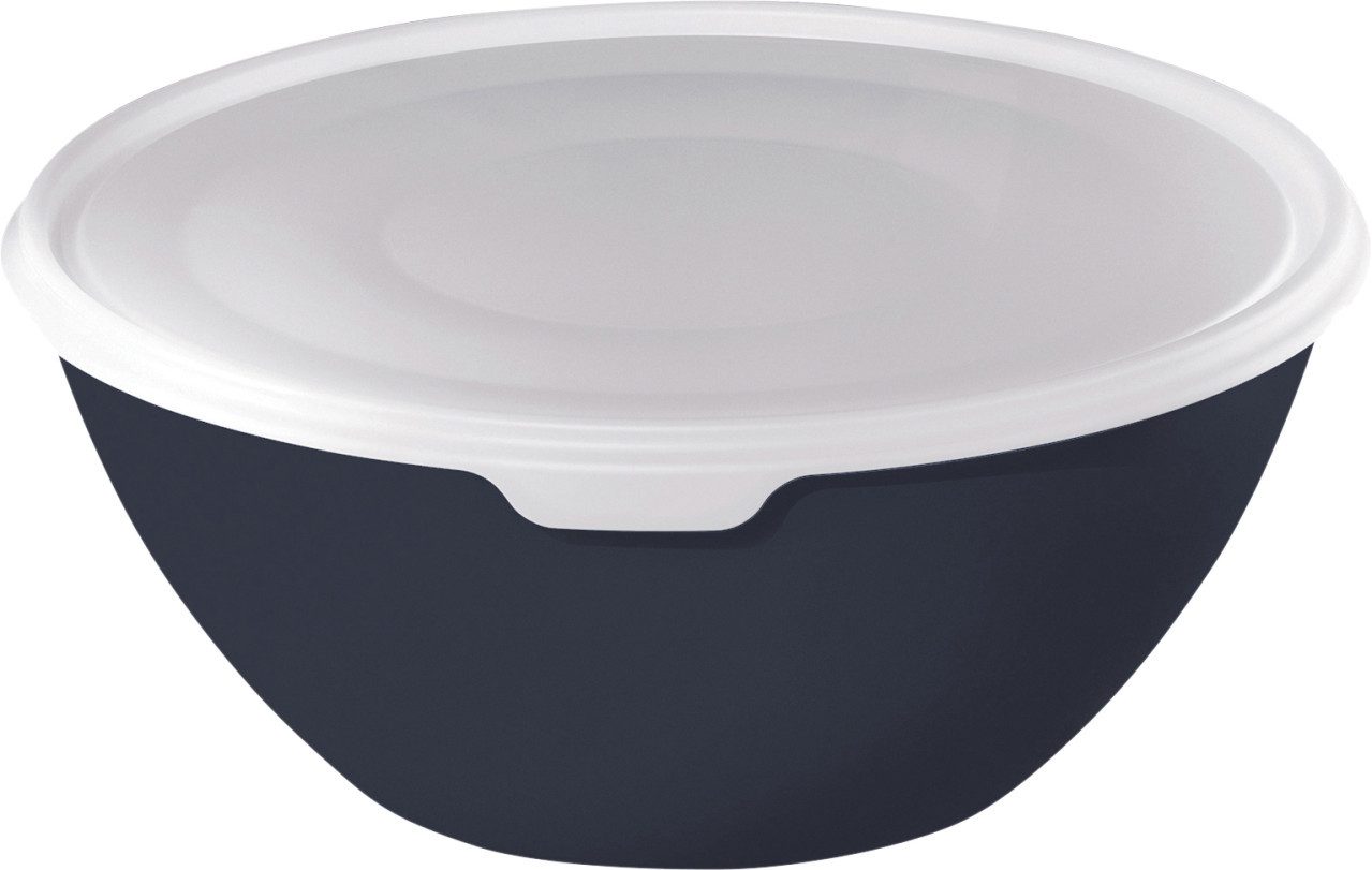 ROTHO Schüssel Rotho Schüssel + Deckel Caruba, 3 l midnight blau, Kunststoff