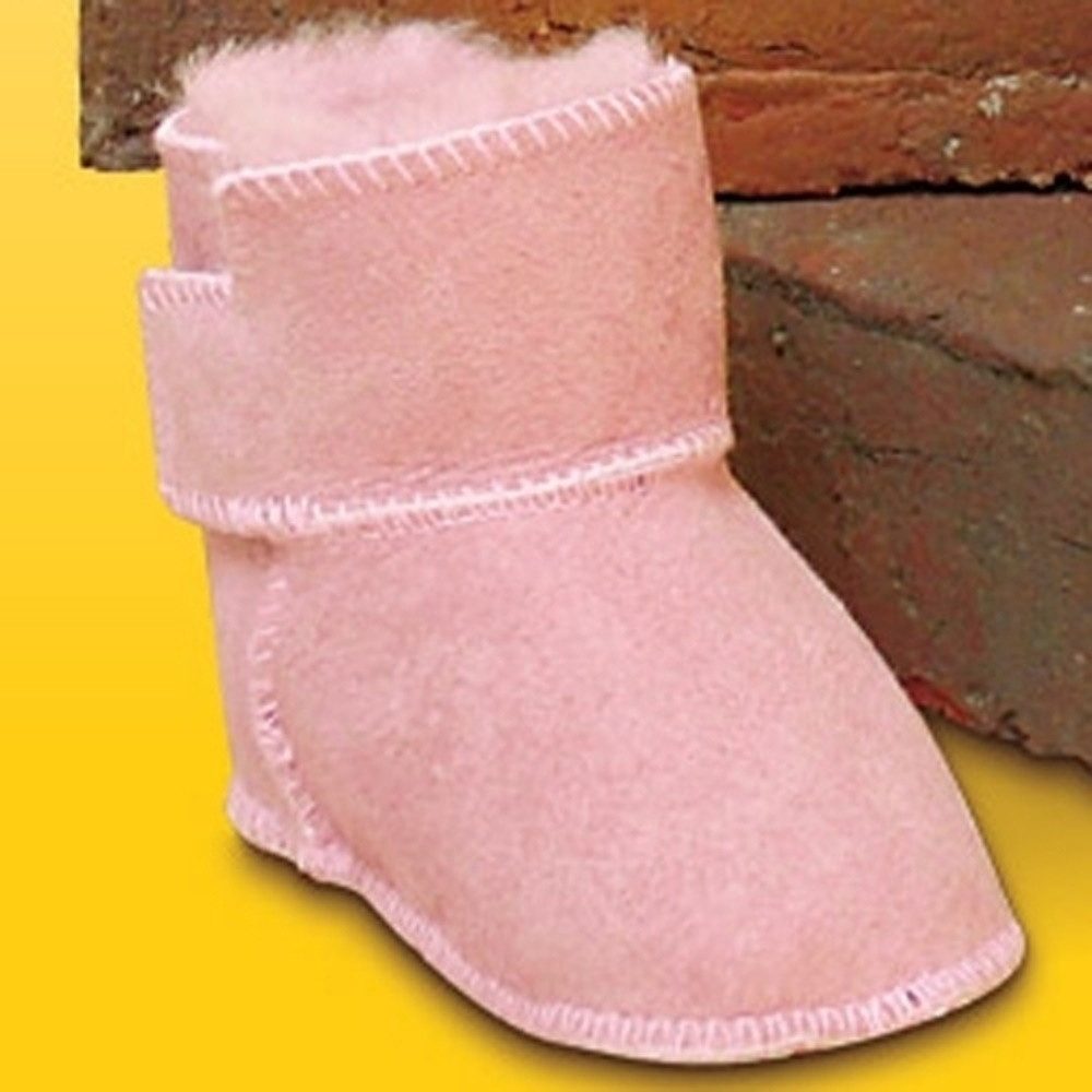 Heitmann Felle Baby Lammfellschuhe camel – Naturprodukt aus echtem Schaflammfell Lauflernschuh (Babyschuh)