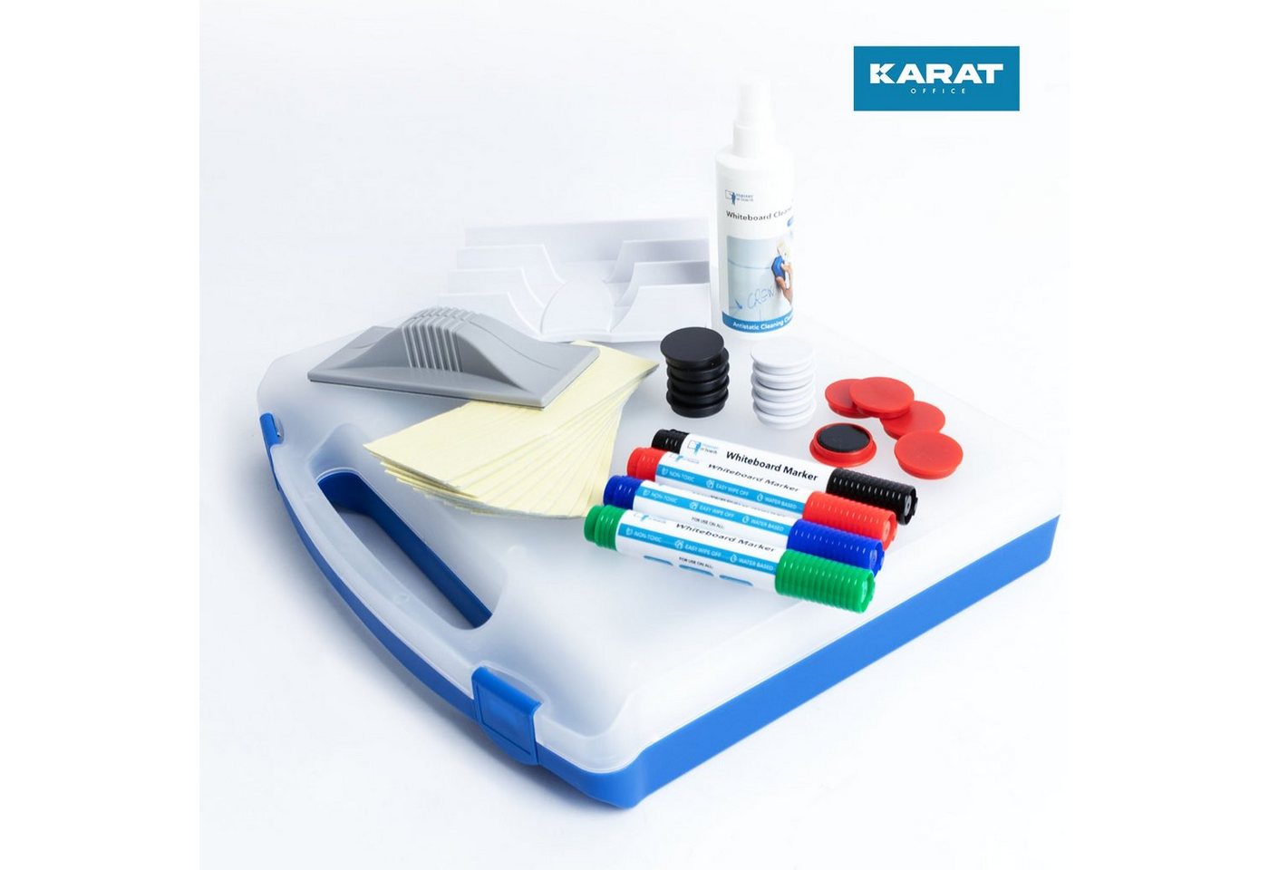 Thumbnail - Kubus Whiteboard Marker Whiteboard Starter Set, im praktischen Kunststoffkoffer