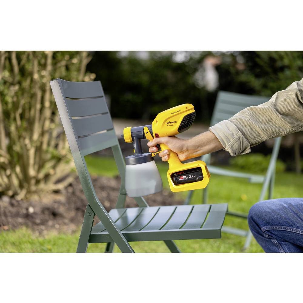 WAGNER® Farbsprühgerät Akku-Farbsprühgerät Wood&Metal Sprayer W 250 18V 2457703