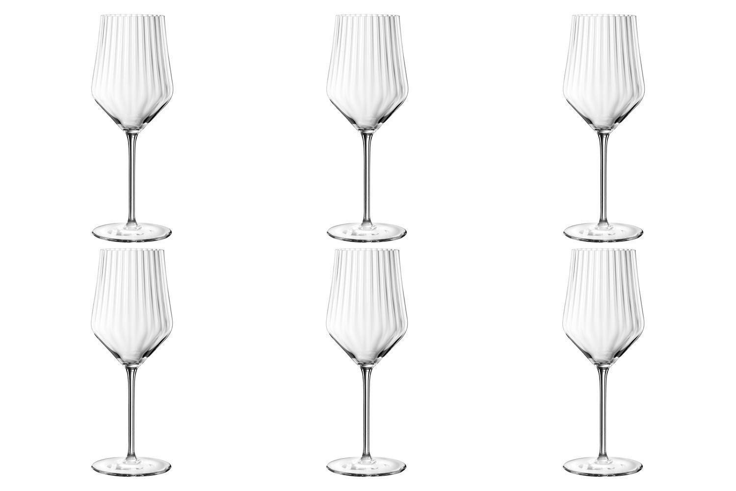 Nachtmann Weißweinglas APERITIVO, 6er Set, Transparent, 490 ml, Kristallglas, Spülmaschinenfest
