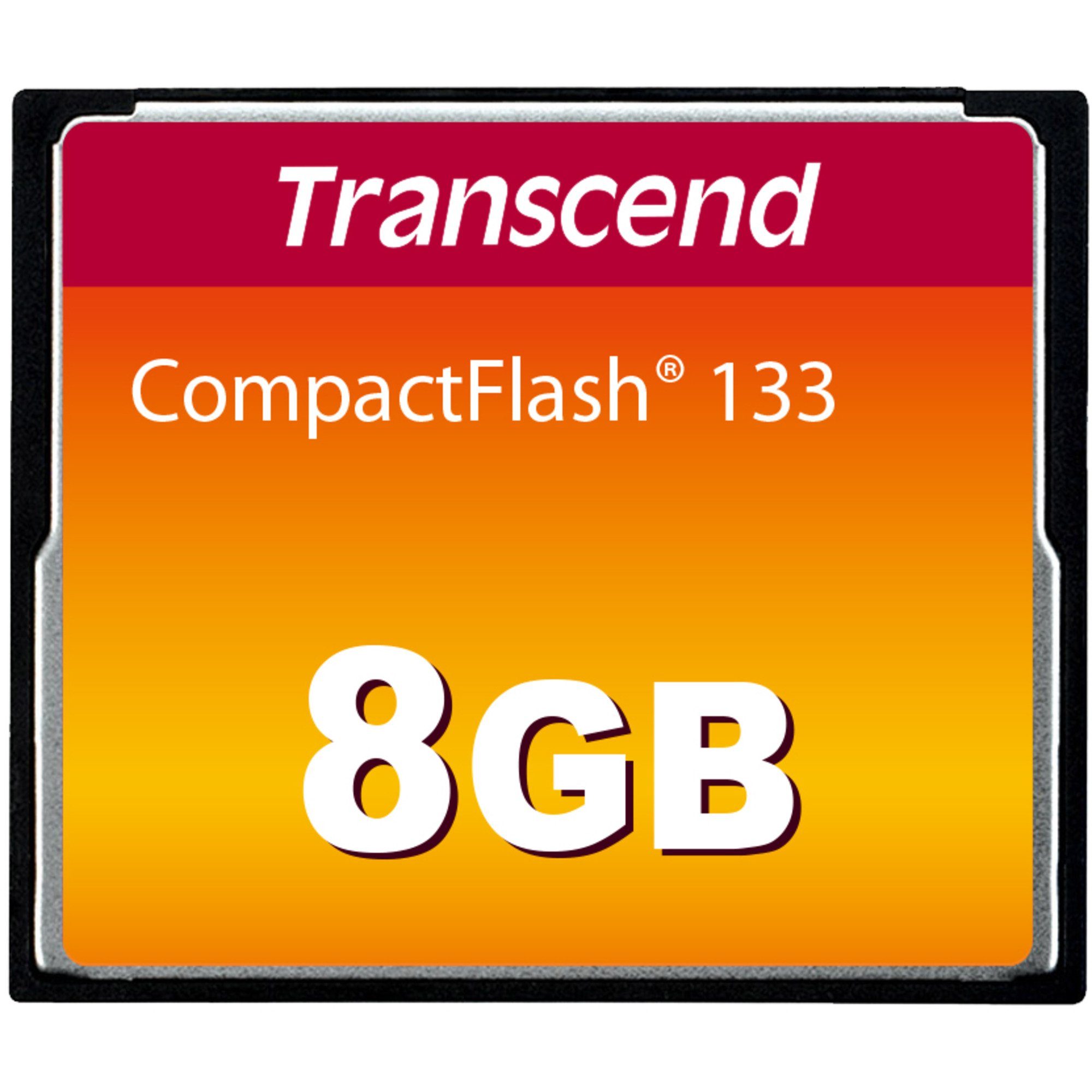 Transcend CompactFlash 133 8 GB Speicherkarte