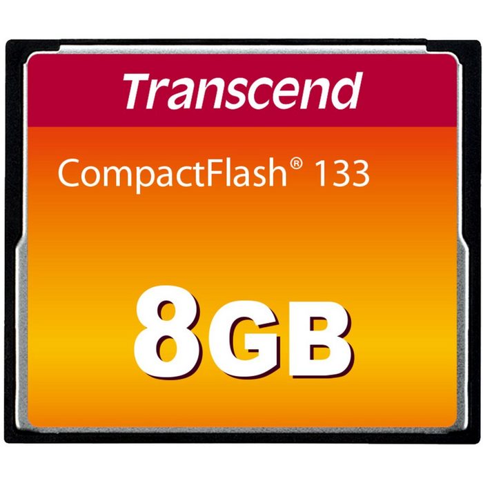 Transcend CompactFlash 133 8 GB UDMA 4 Speicherkarte