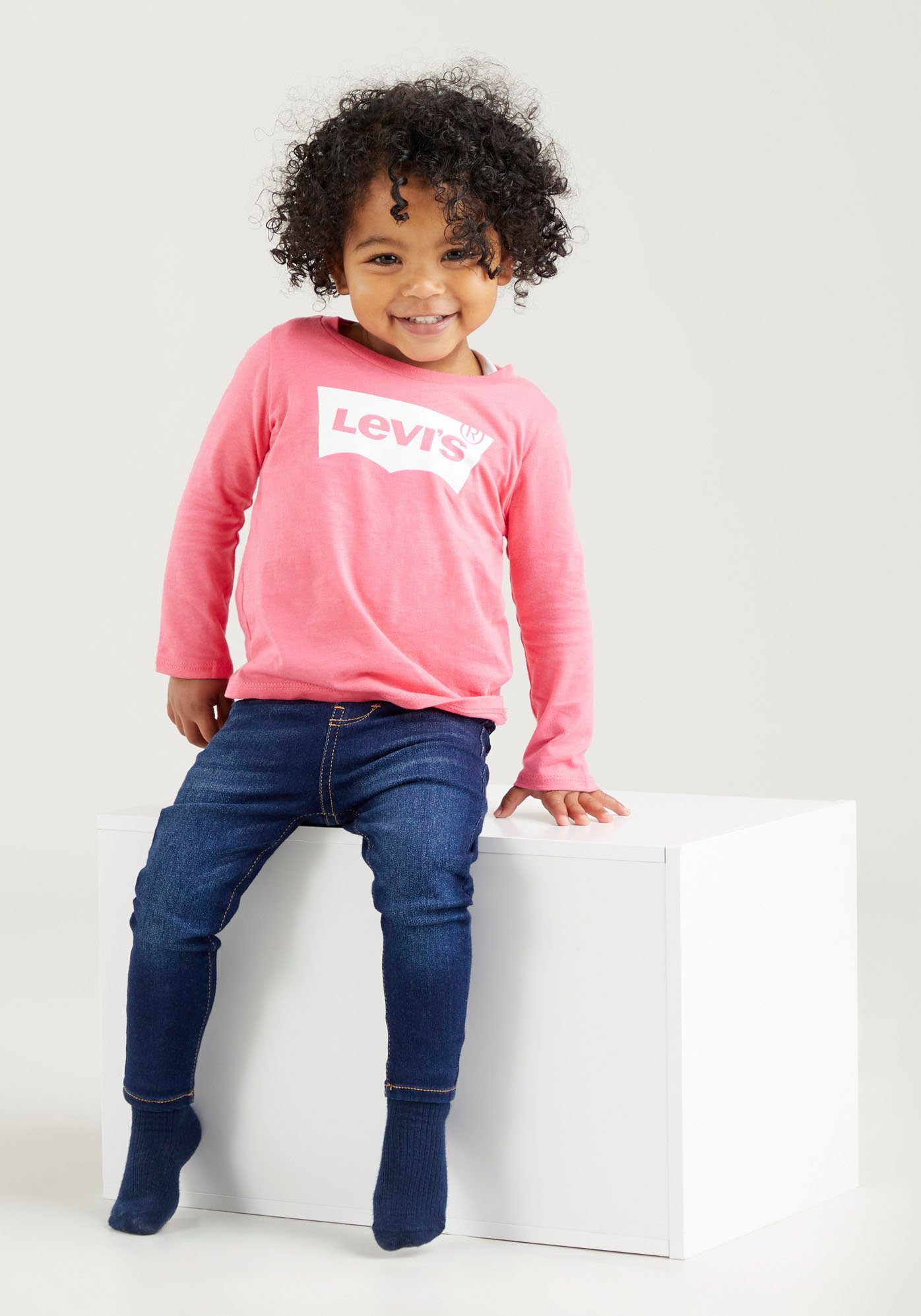 Levi's® rosa Kids Langarmshirt for BABYS