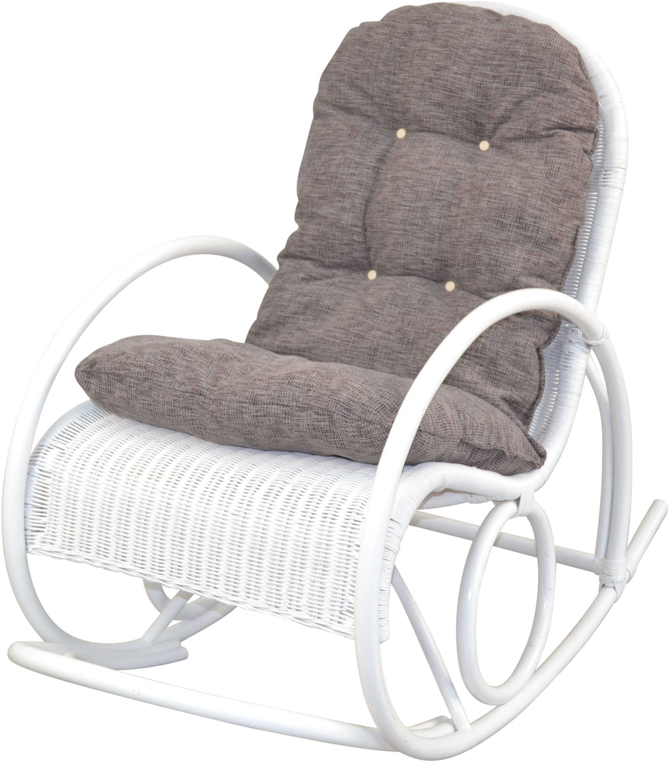 HOFMANN LIVING AND MORE Schaukelsessel (1-St), Handgeflochten