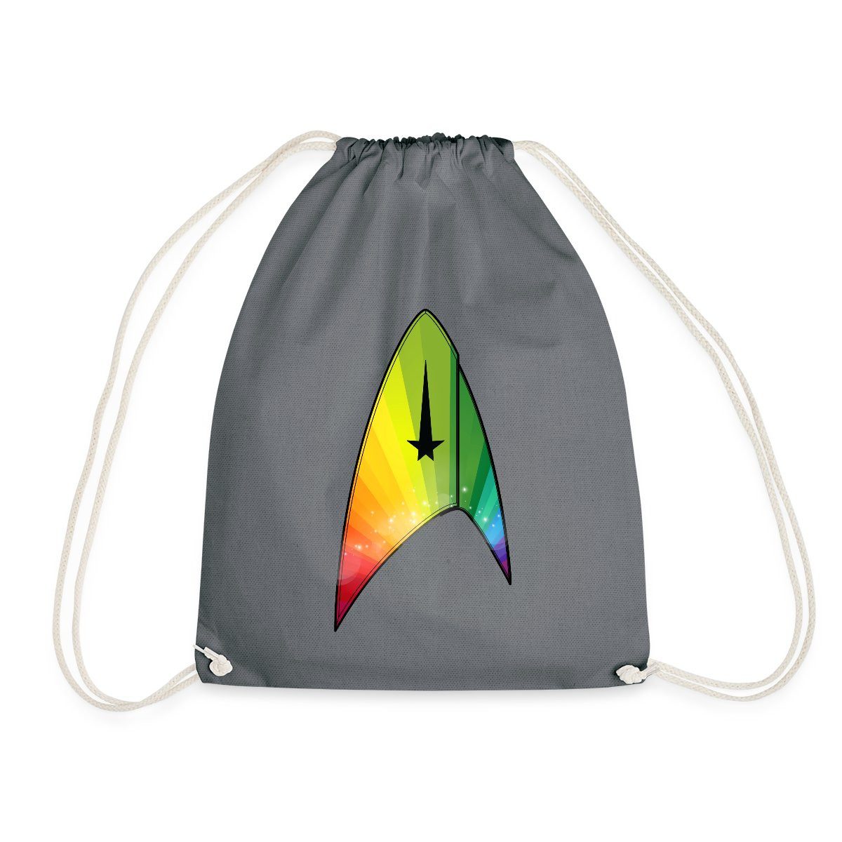Spreadshirt Turnbeutel Star Trek Discovery Sternenflotte Delta Gay Pride Turnbeutel (1-tlg)