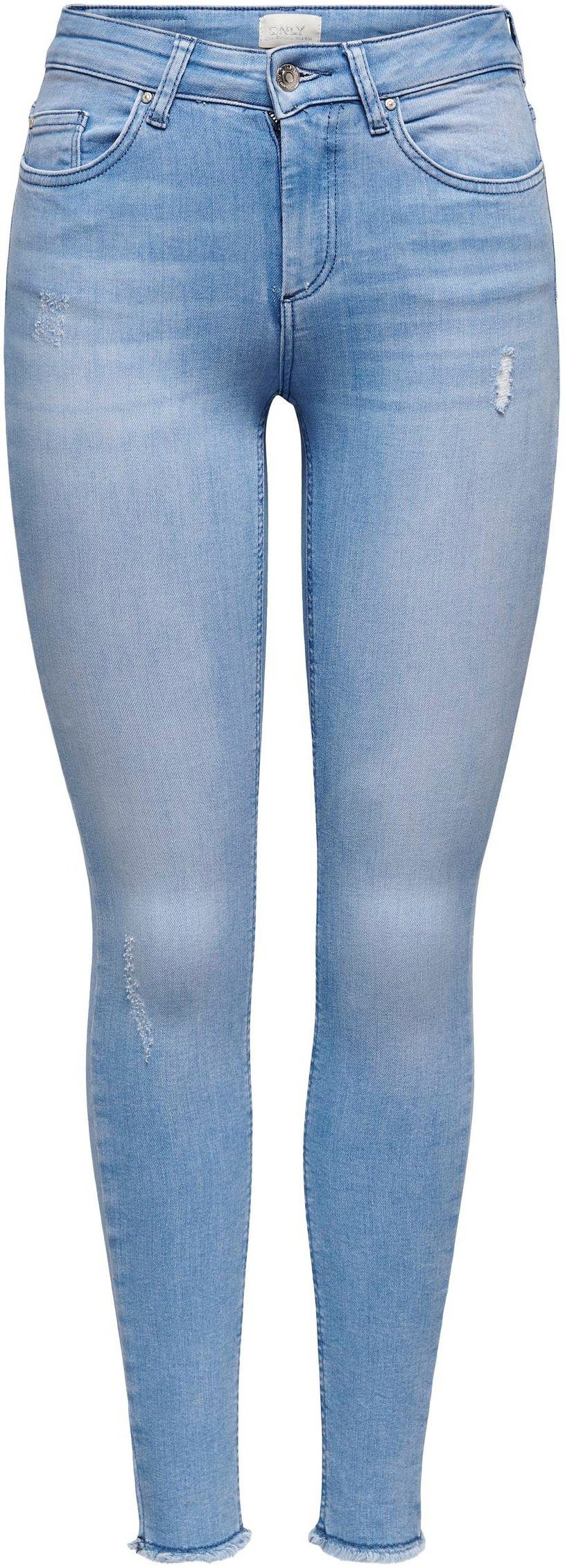 Skinny-fit-Jeans Hellblau ONLBLUSH LIFE ONLY