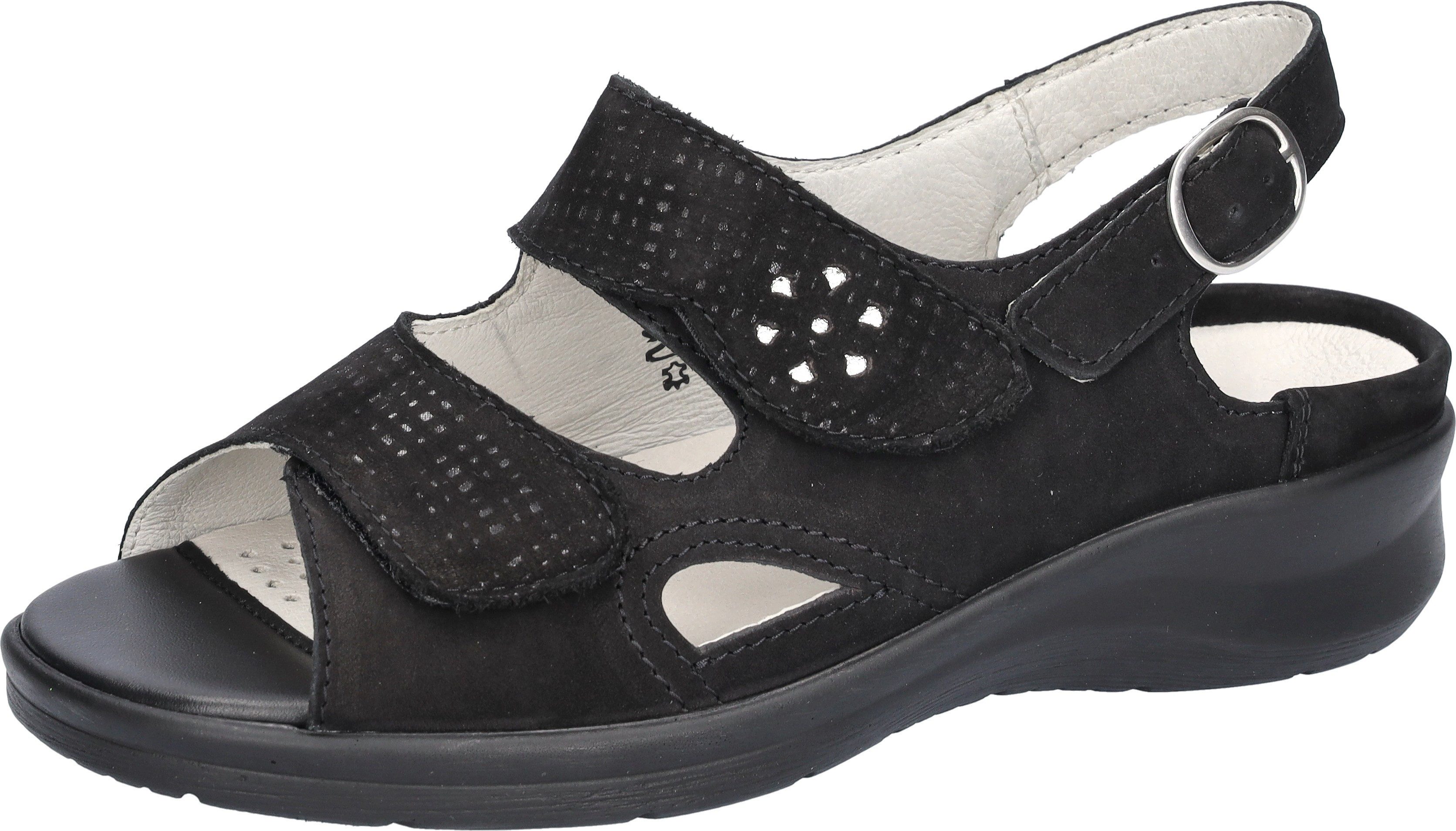 Waldläufer MERLE Sandale Sommerschuh, Komforschuh, Bequemschuh mit Klettver günstig online kaufen