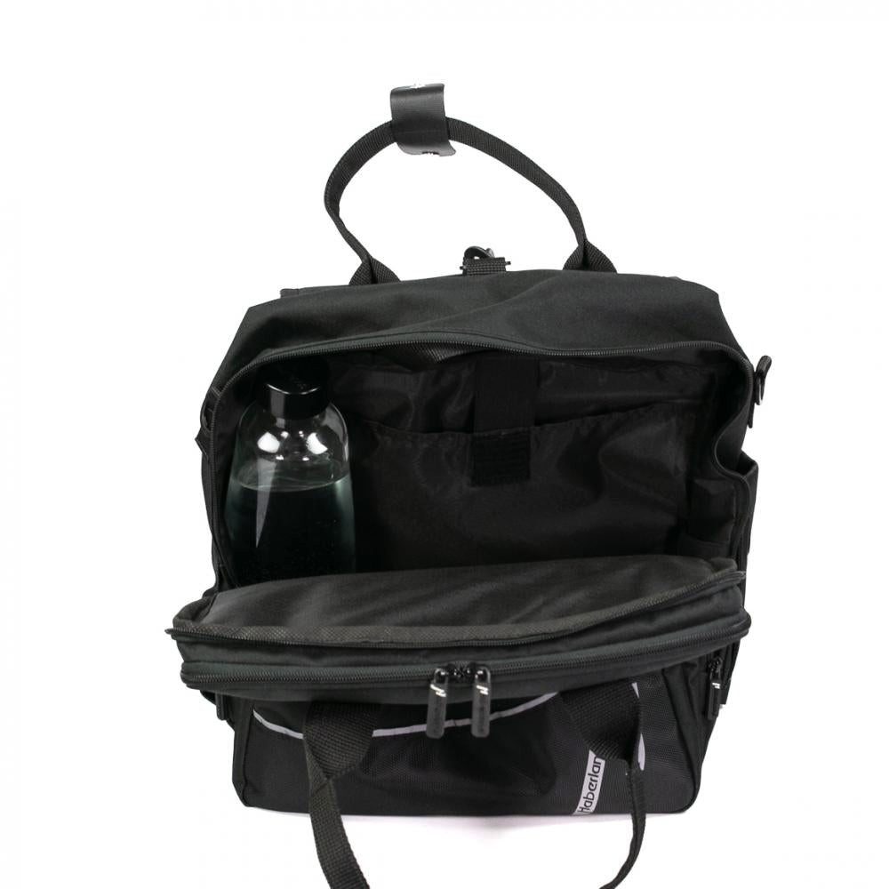 Haberland Fahrradrucksack Haberland Bike-Rucksack More Than Work schwarz - flexible Office- & Bi