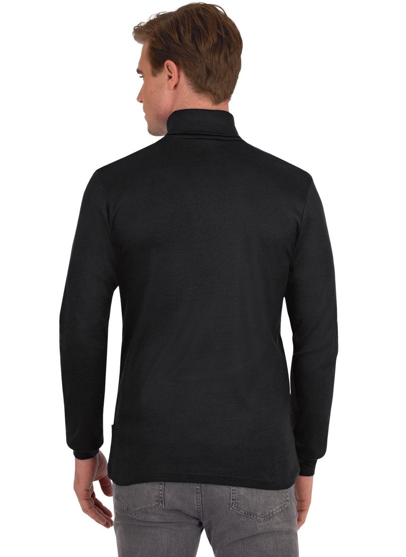 Trigema Rollkragenshirt TRIGEMA Langarm Ski- und Sport-Rollkragenpullover (1-tlg)