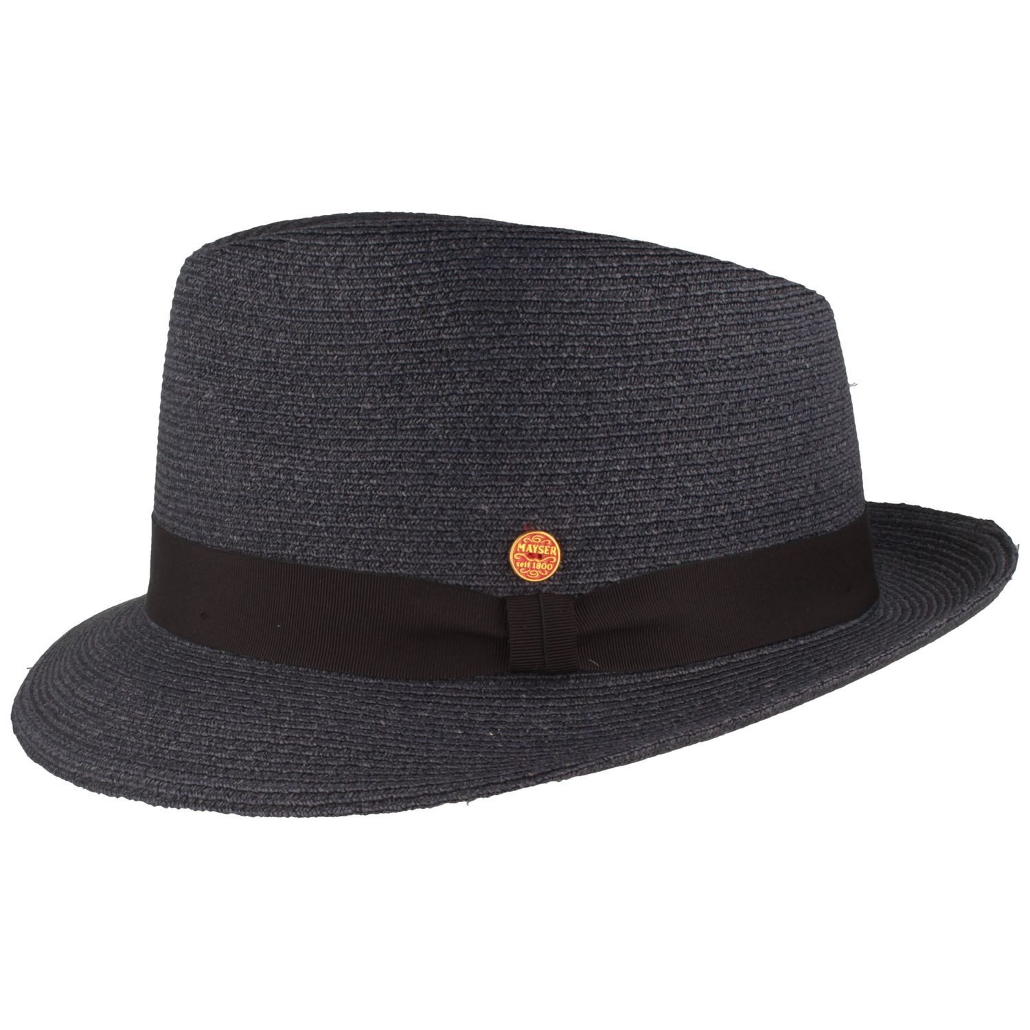 Mayser Strohhut knautschbarer Trilby Maleo mit UV Schutz 80