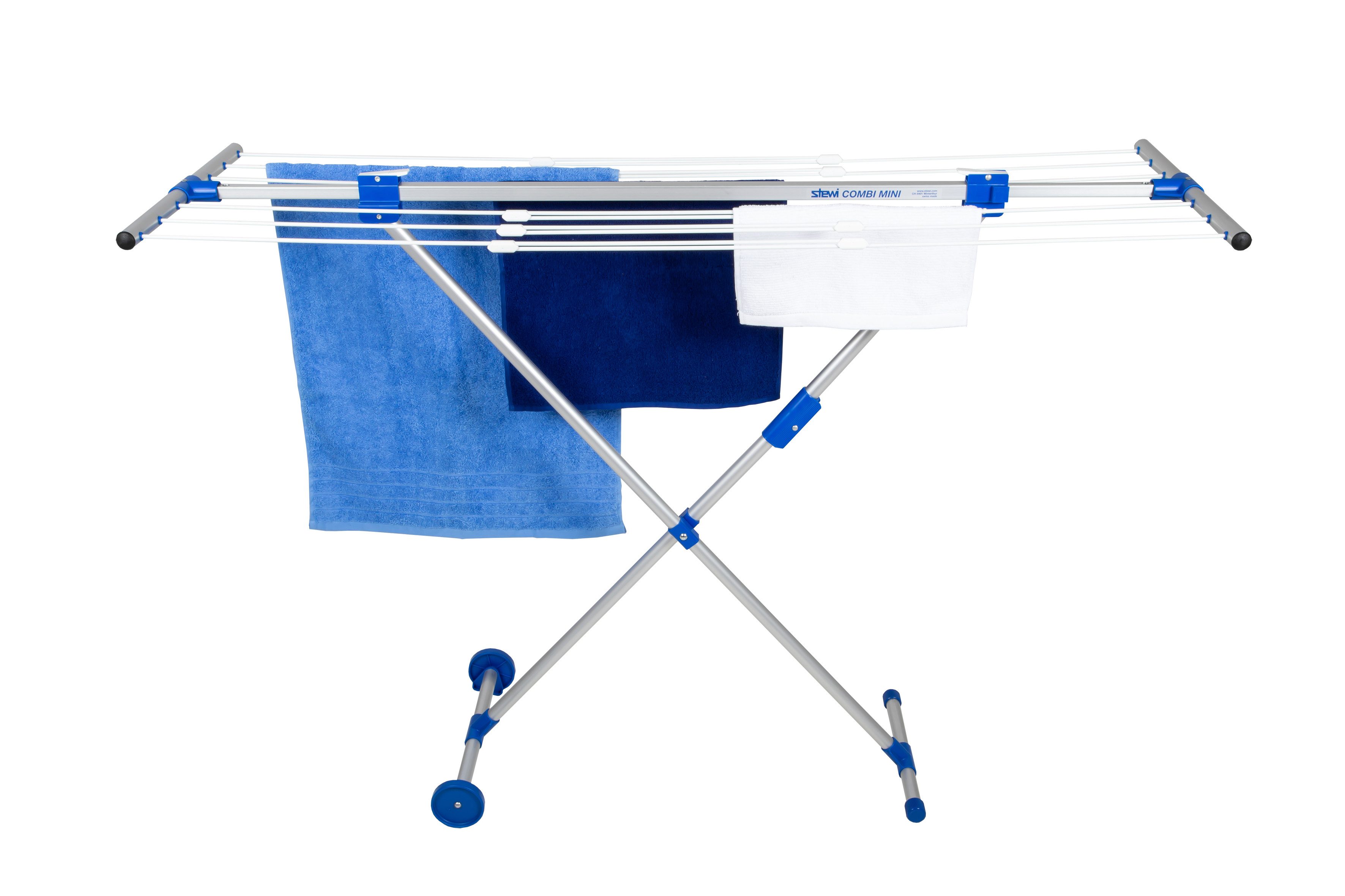 Stewi Wäscheständer Combi-Mini, Aluminium, Gewicht 3,3 kg