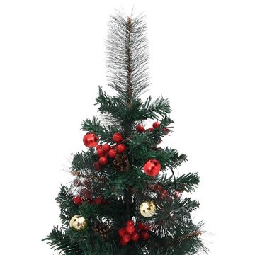 furnicato Künstlicher Weihnachtsbaum Künstliche Weihnachtsbäume 2 Stk. 76 cm PVC