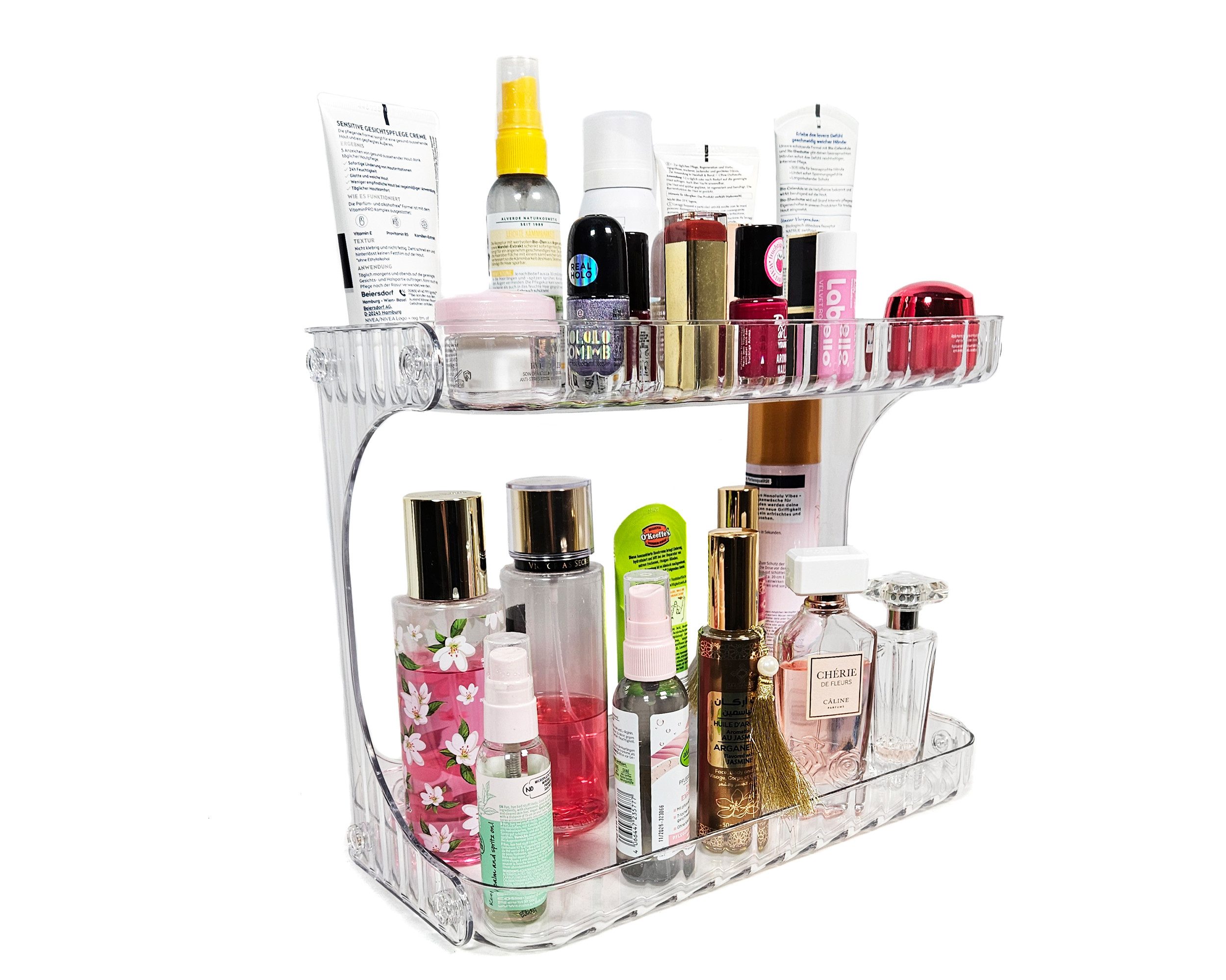 Schmuckständer Acryl Make Up Kosmetik Nagellack Kosmetik Aufbewahrung Organizer