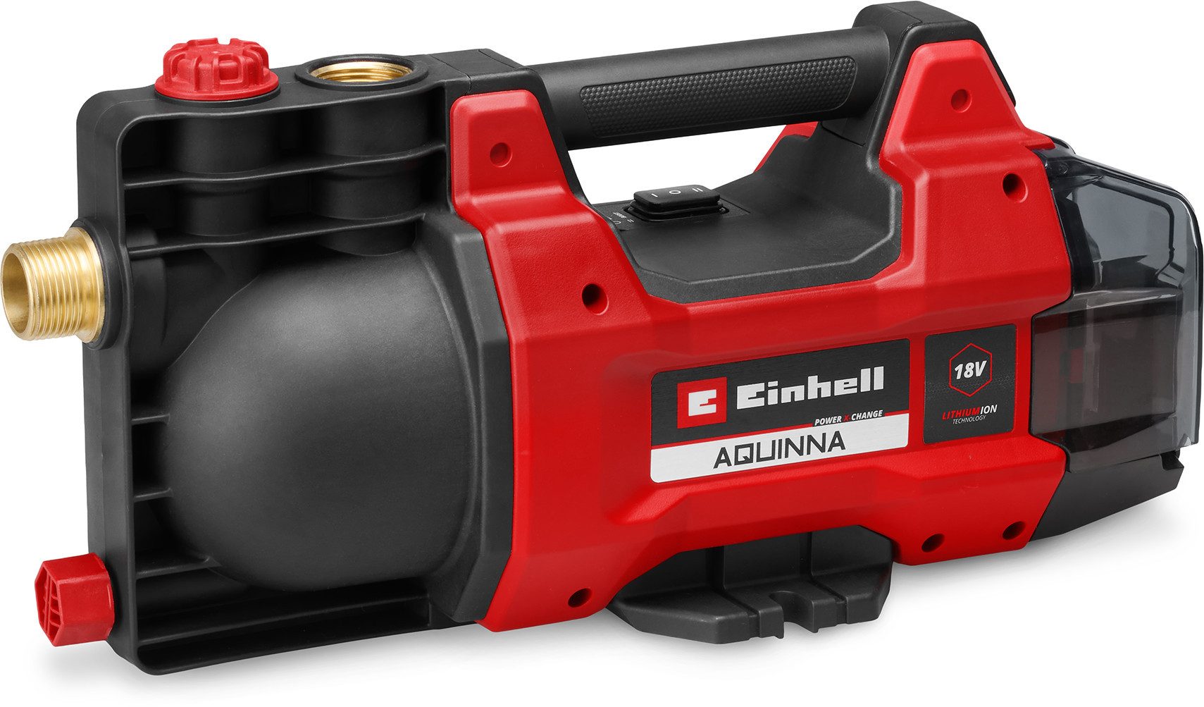 Einhell Akku-Gartenpumpe AQUINNA 18/28, mit Leistungsstufenschalter und Überlastschutz